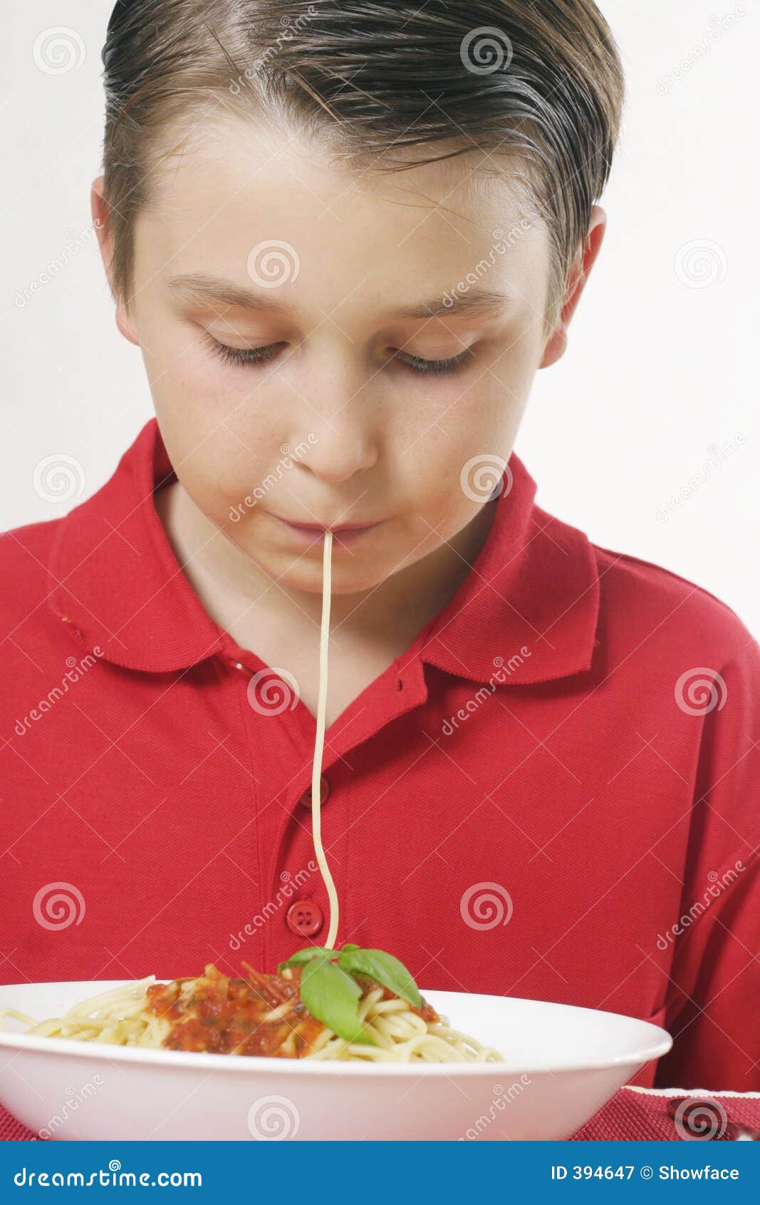 Spaghetti stock image. Image of boys, italian, noodle, ltkidspics - 394647