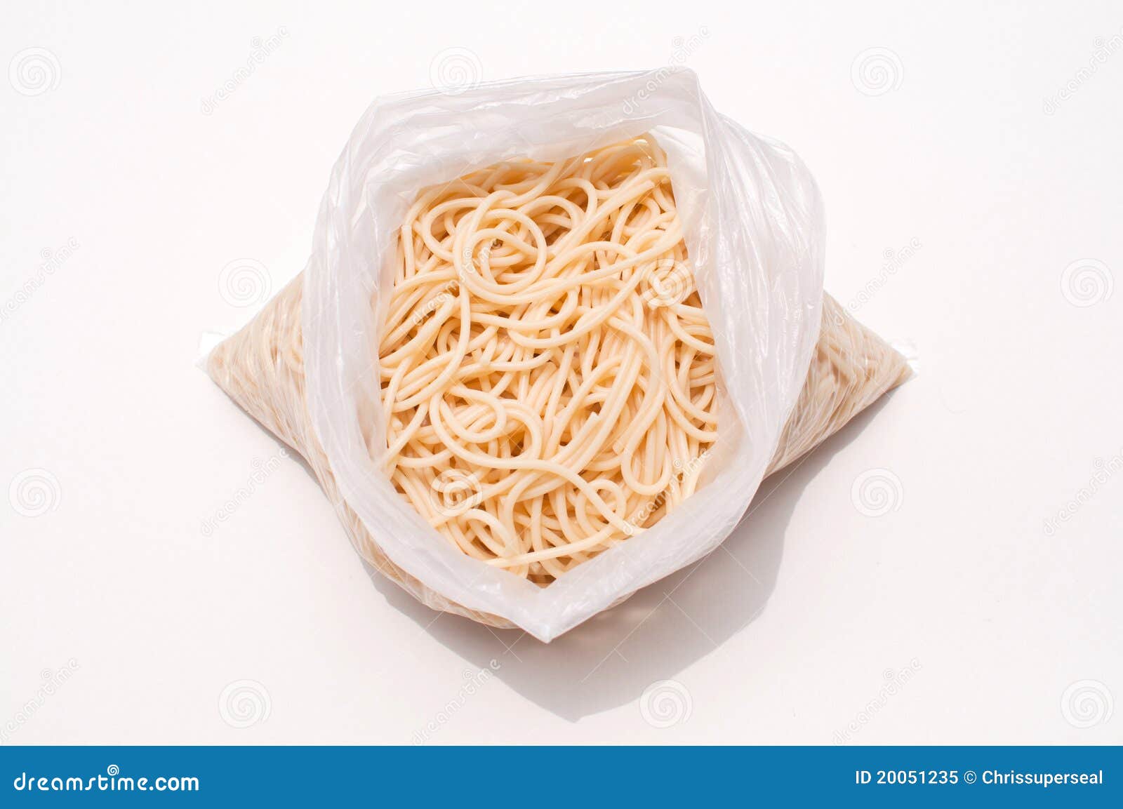 Spaghetti in a bag stock image. Image of grate, italian 20051235
