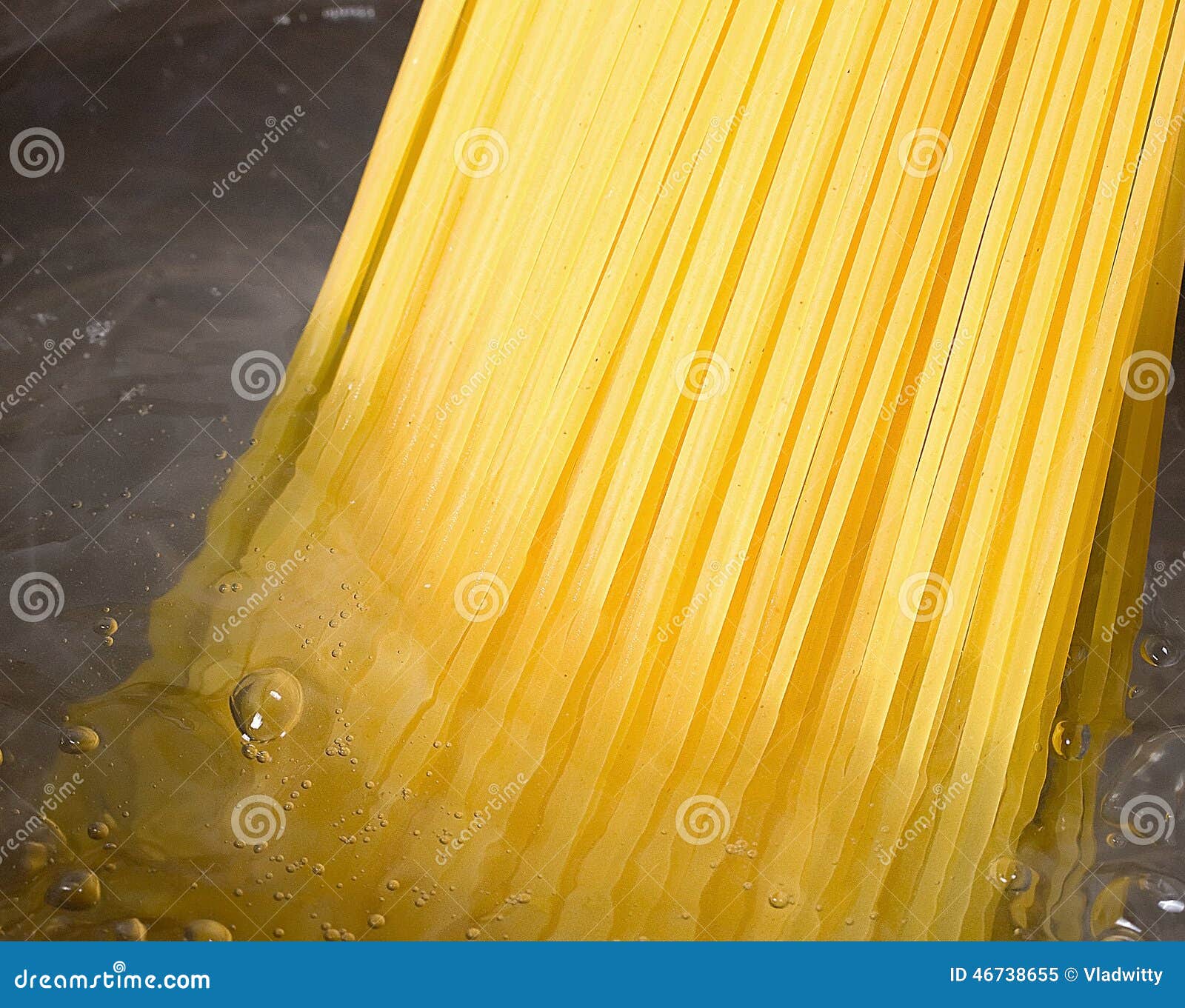 Spaghetti boiled stock image. Image of dinner, cooking 46738655