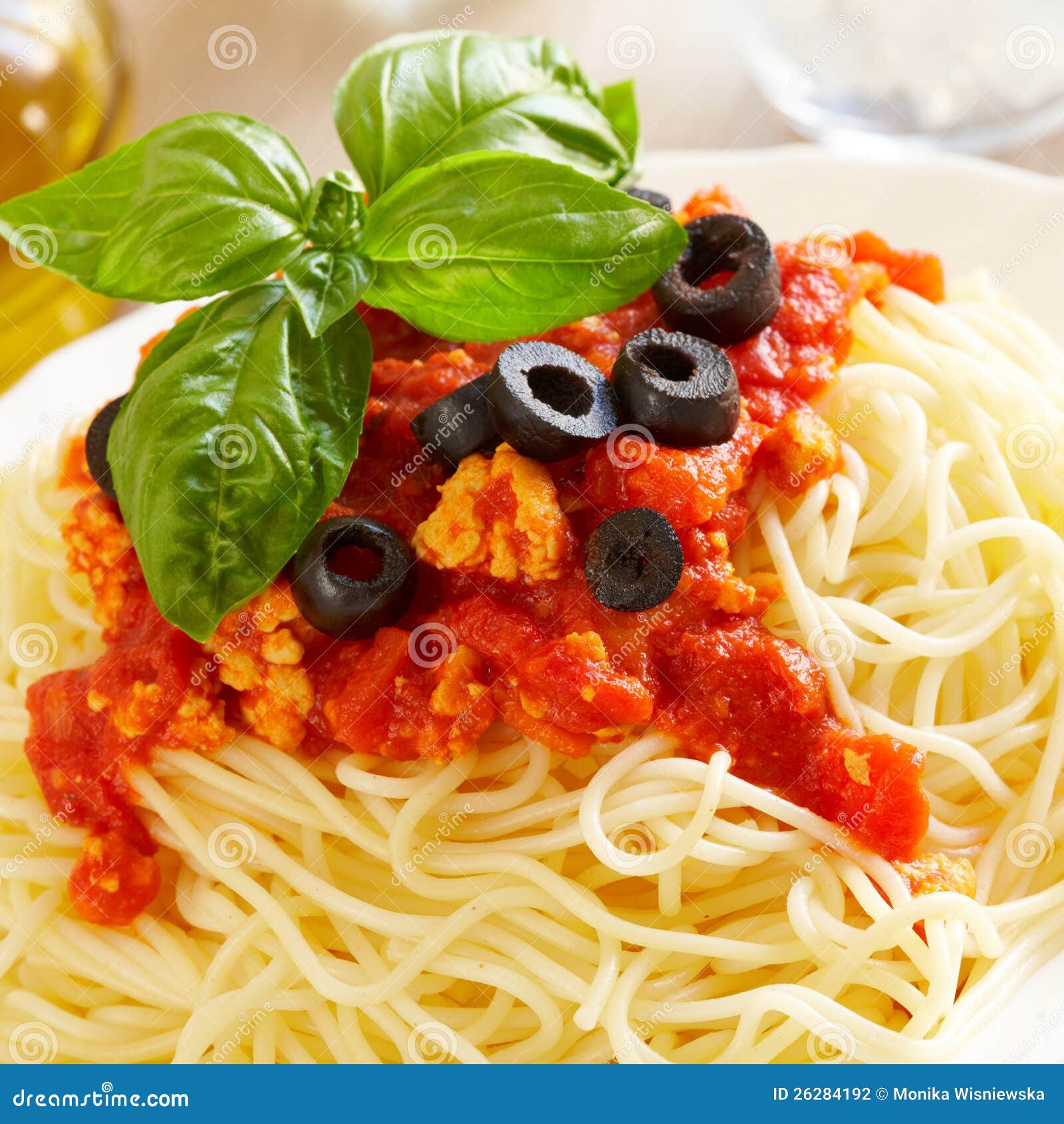Spaghetti Bolognese stock photo. Image of lunch, meat 26284192