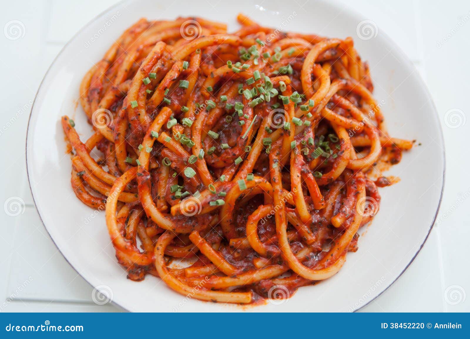 Spaghetti bolognese stock photo. Image of garnish, closeup 38452220