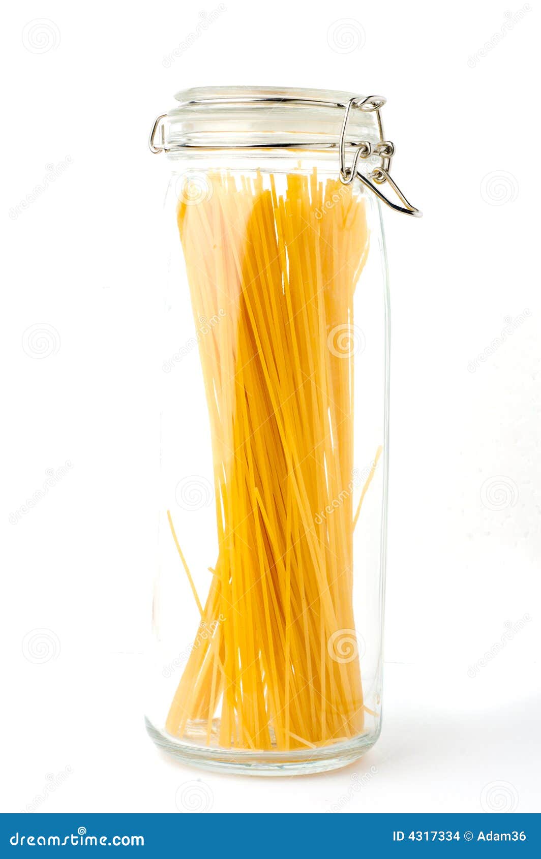 Spaghetti In Glass Stock Images Image 4317334