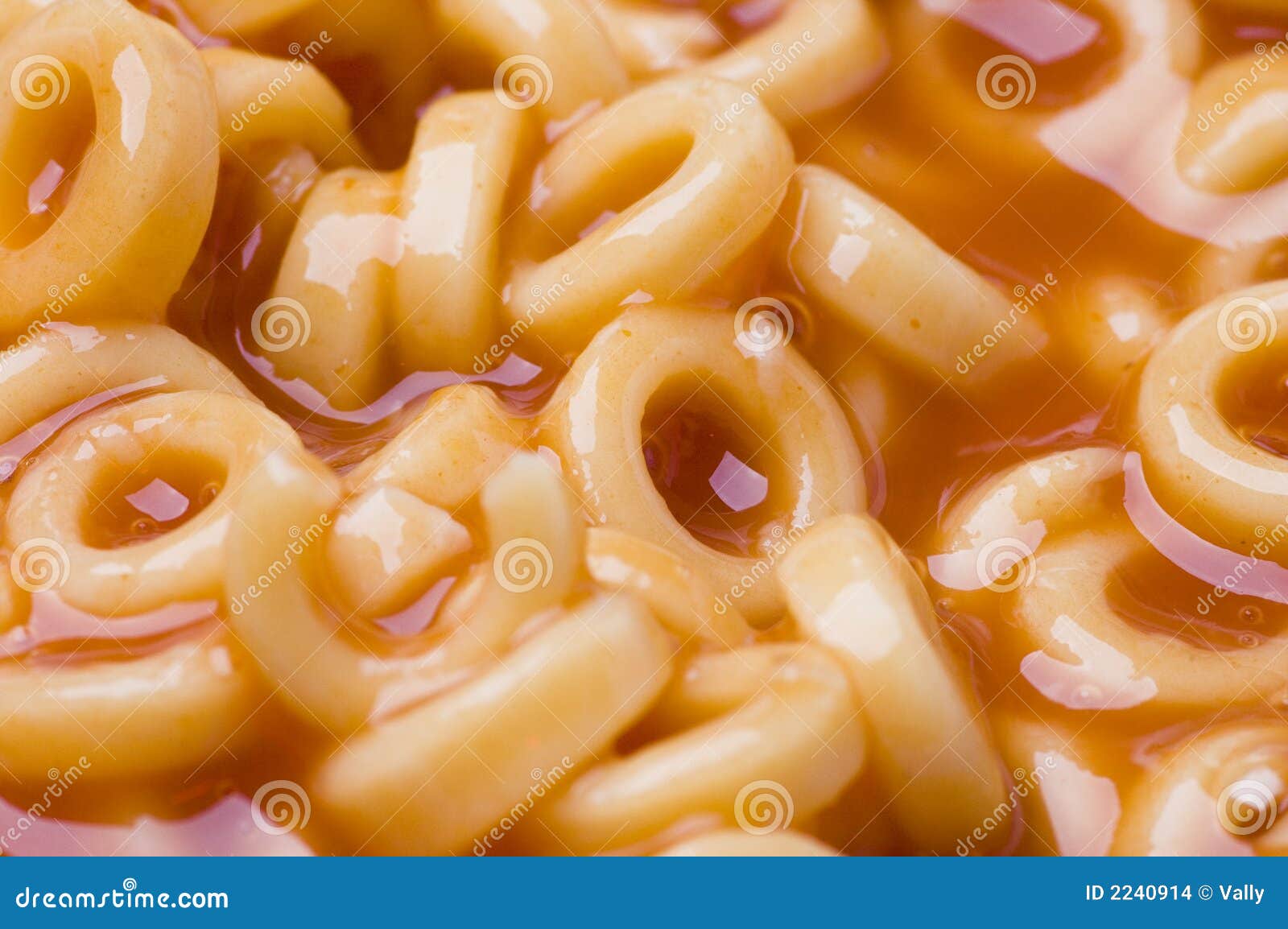 Spaghetti Hoops stock photo. Image of healthy, isolatedspaghetti 2240914