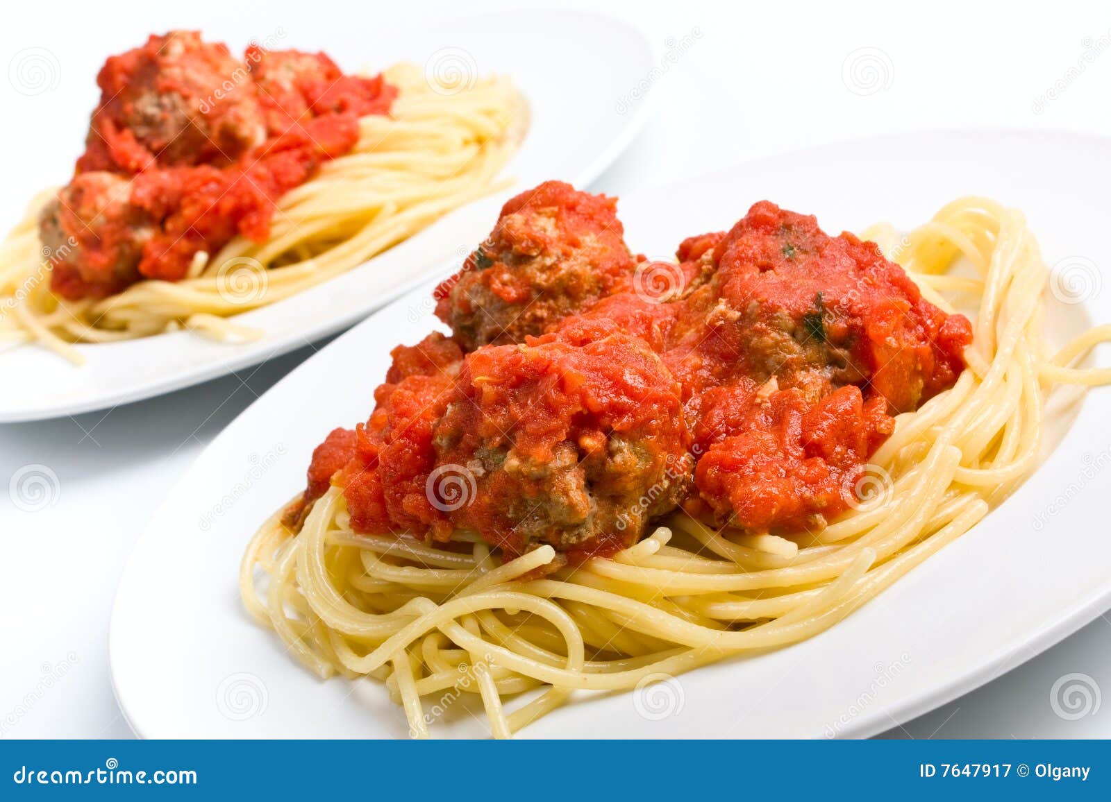 spaghetti with meatballs