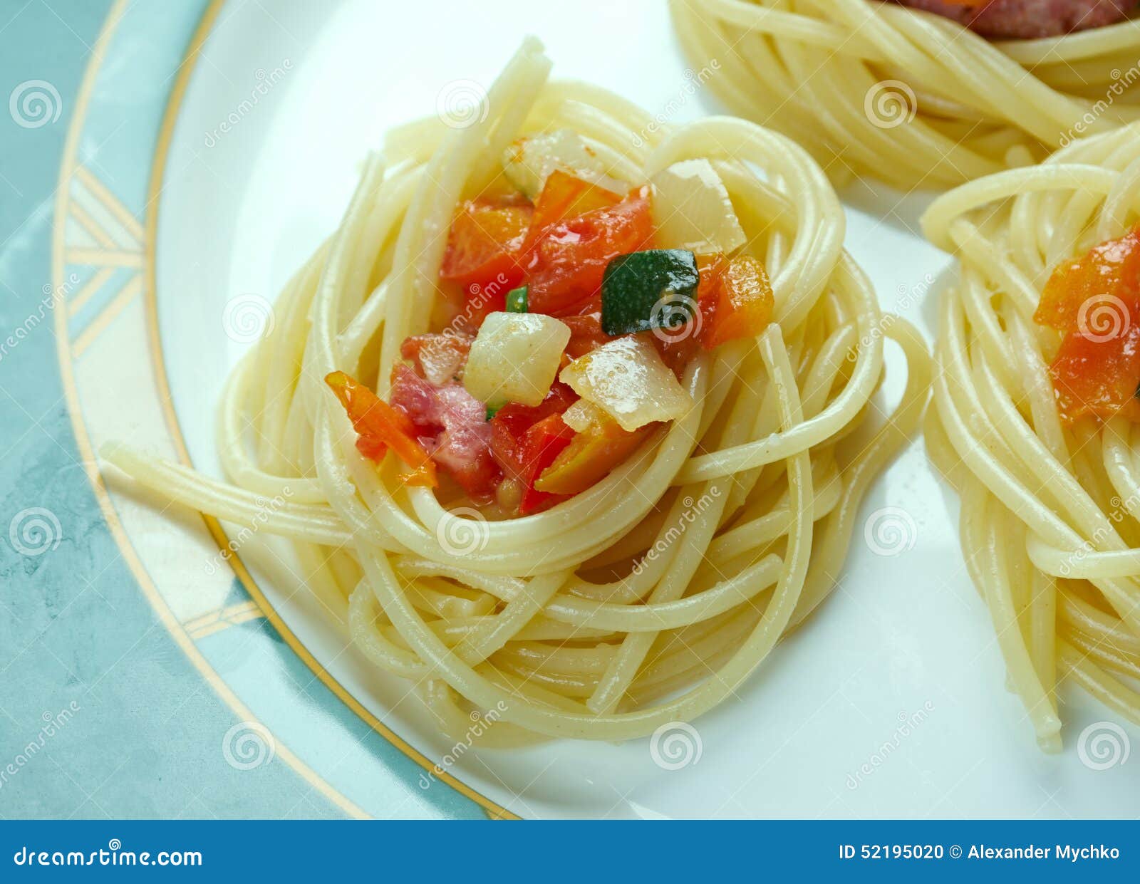 Spaghetti noodles stock photo. Image of cooking, healty 52195020