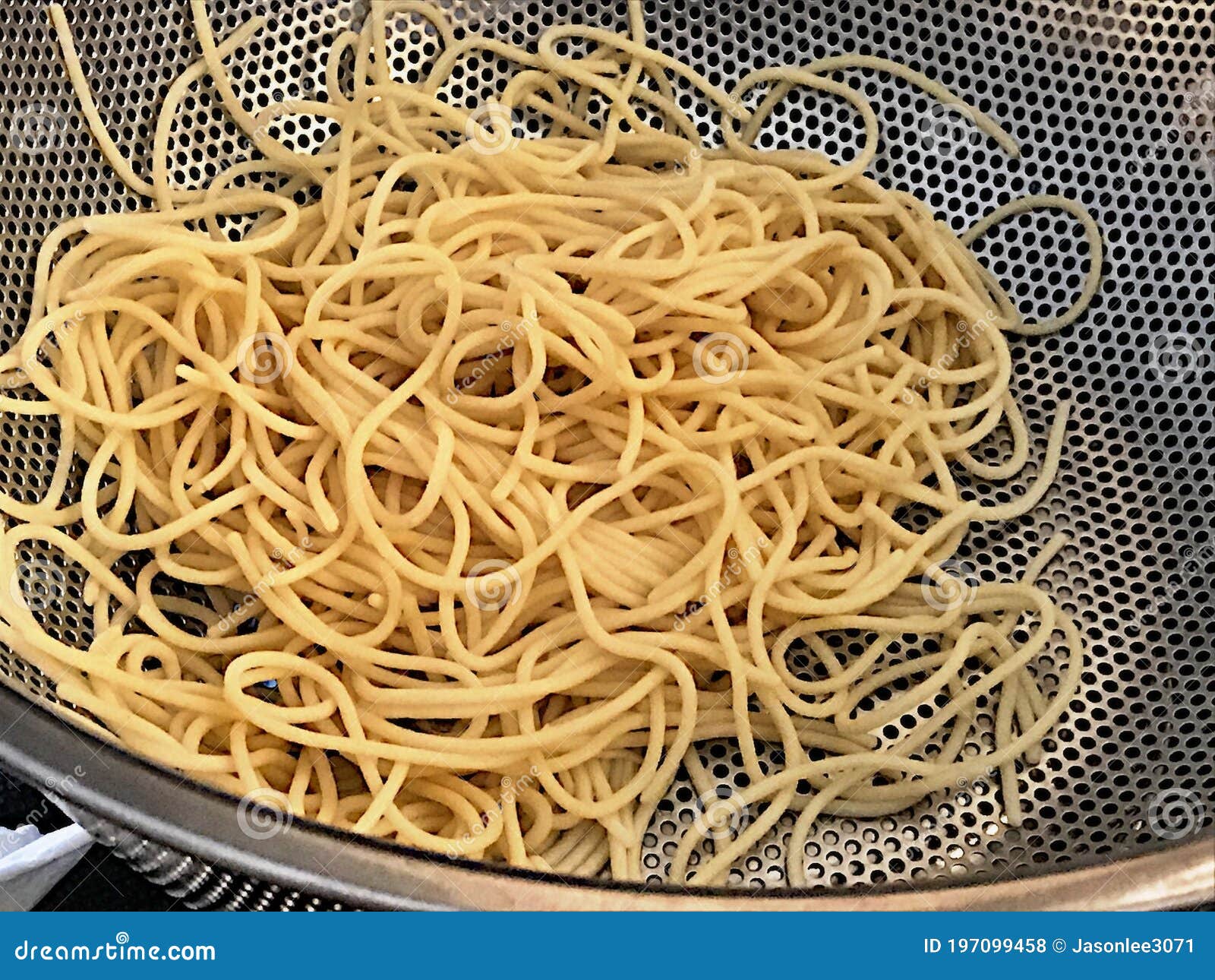 Spaghetti noodles stock photo. Image of pasta, cooking 197099458