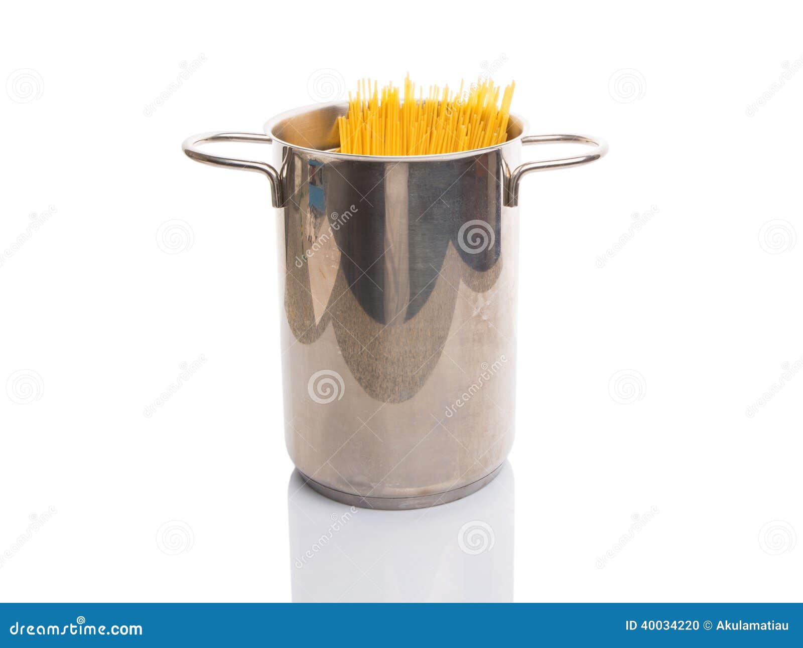 Spaghetti in a Pot V stock photo. Image of studio, string 40034220