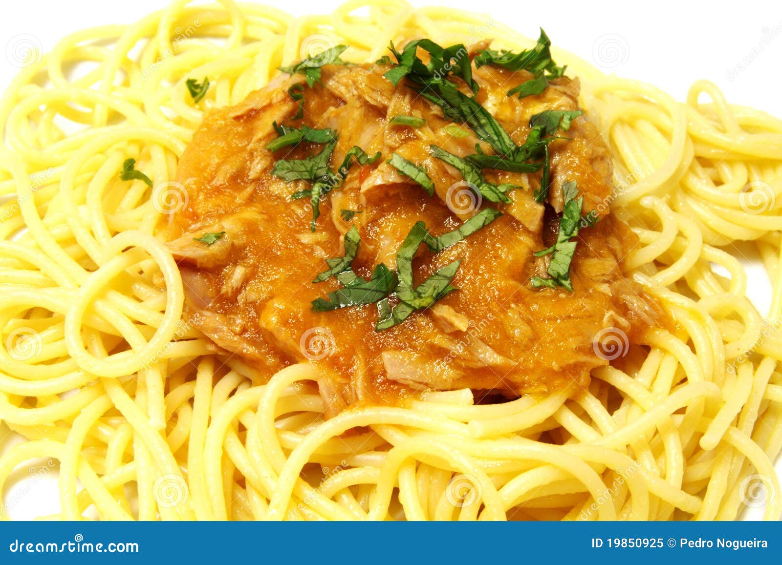 Spaghetti and tuna stock image. Image of fish, dinner 19850925