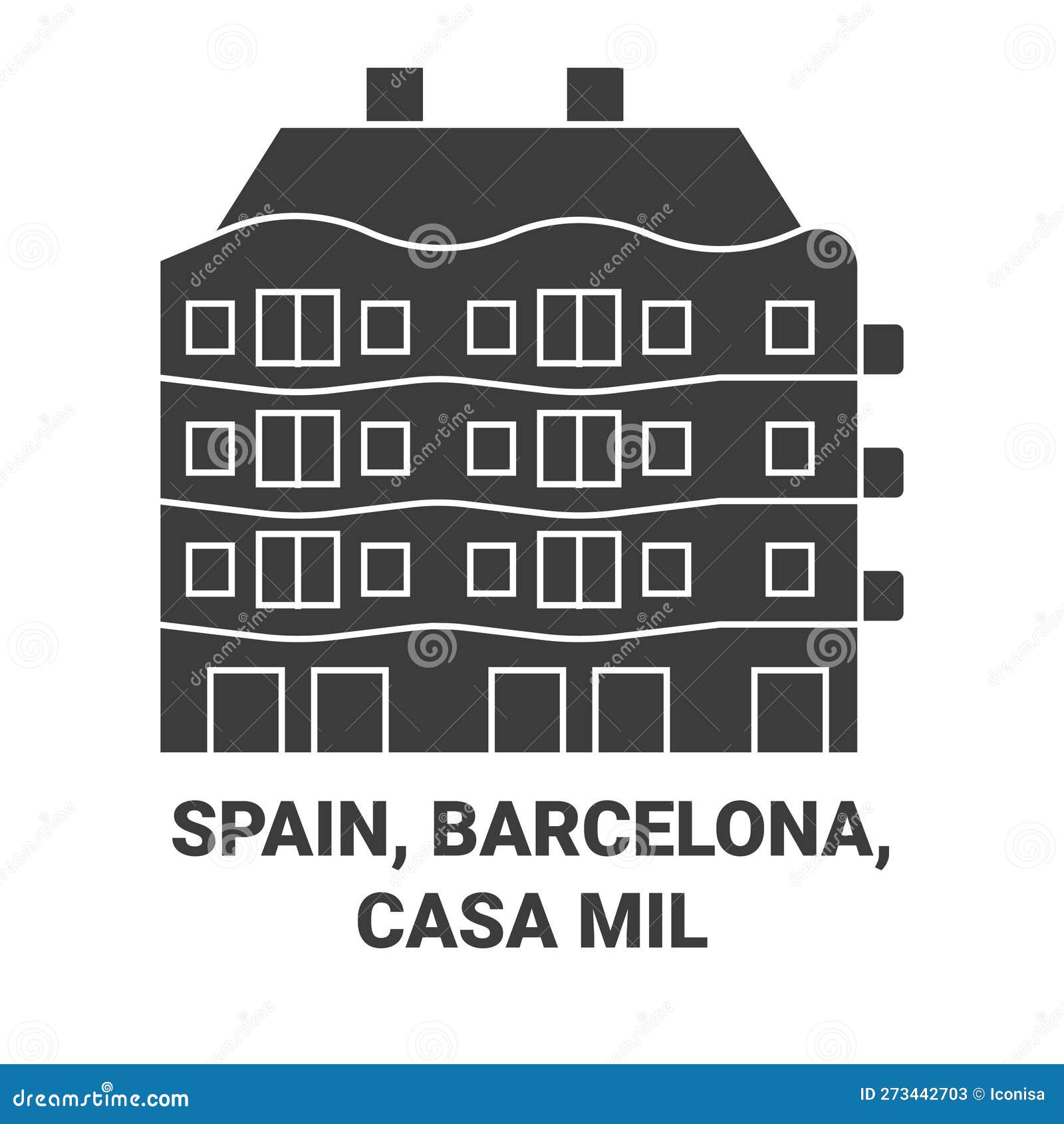 spain, barcelona, casa mil travel landmark  