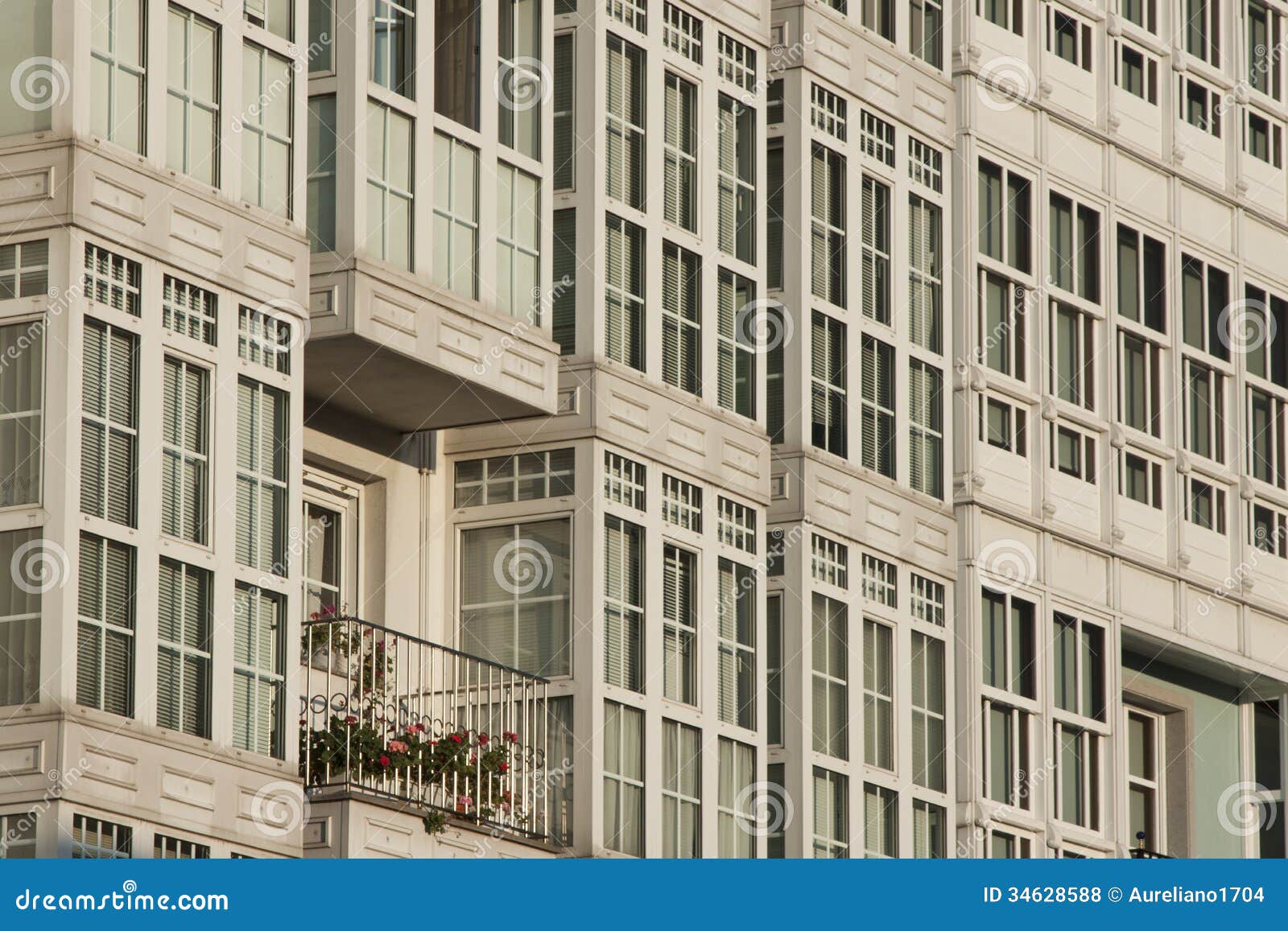 spain, galicia, lugo, town houses facades