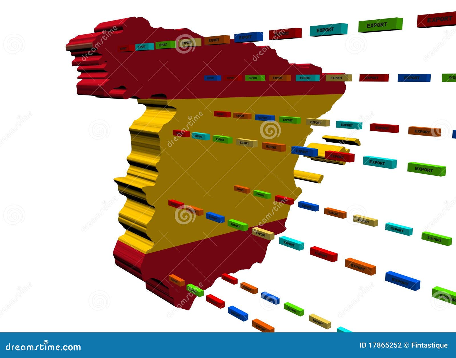 Spain Map With Export Containers Stock Illustration Illustration Of spain-map-with-export-containers-stock-illustration-illustration-of