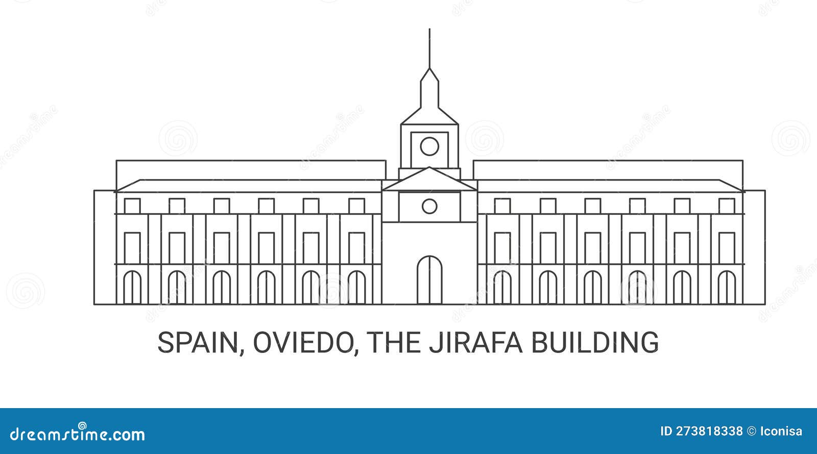 spain, oviedo, the jirafa building, travel landmark  