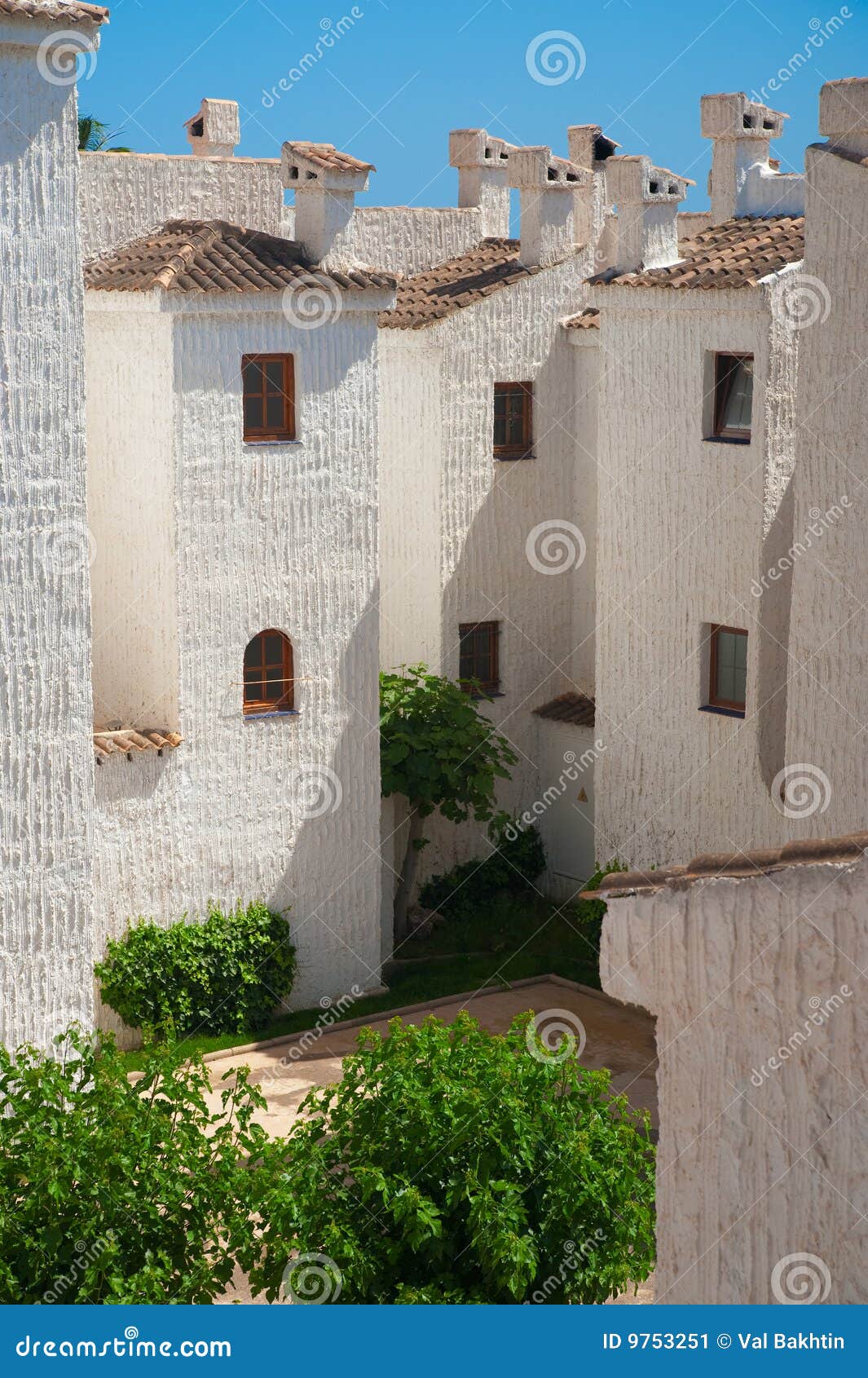 Spain real estate stock image. Image of house, europe 9753251