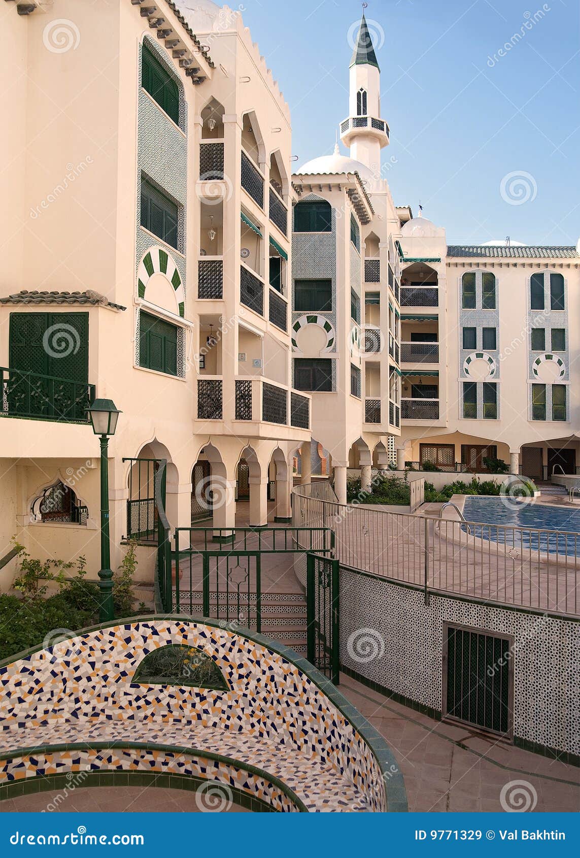 Spain real estate stock image. Image of oriental, travel 9771329