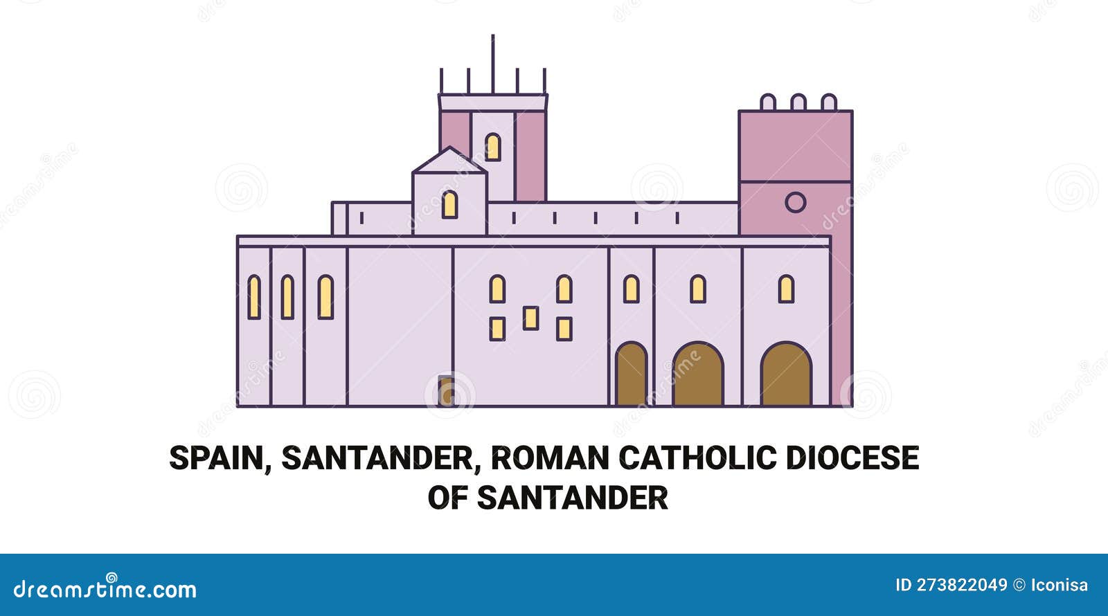 spain, santander, roman catholic diocese of santander travel landmark  