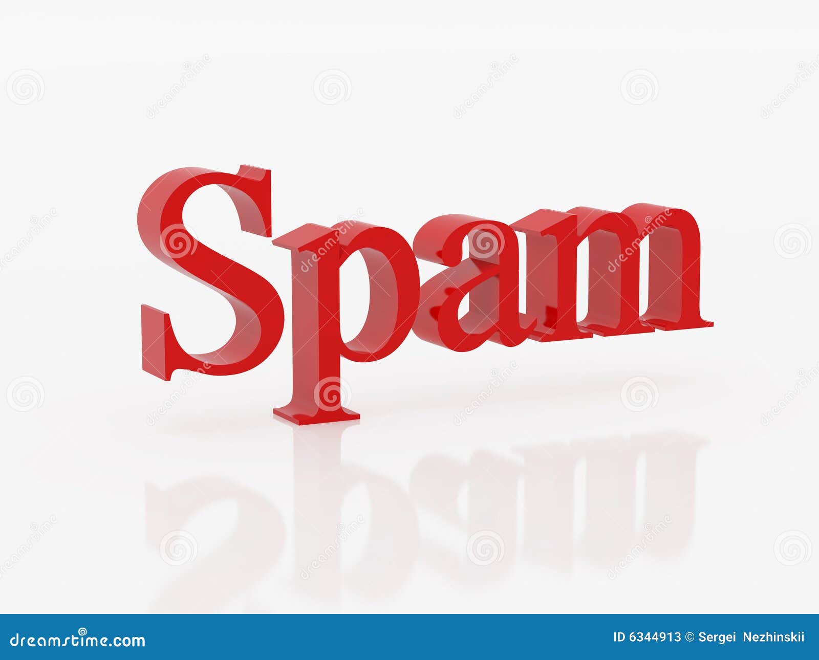 Spam illustration stock. Illustration du symbole, pourriel - 6344913