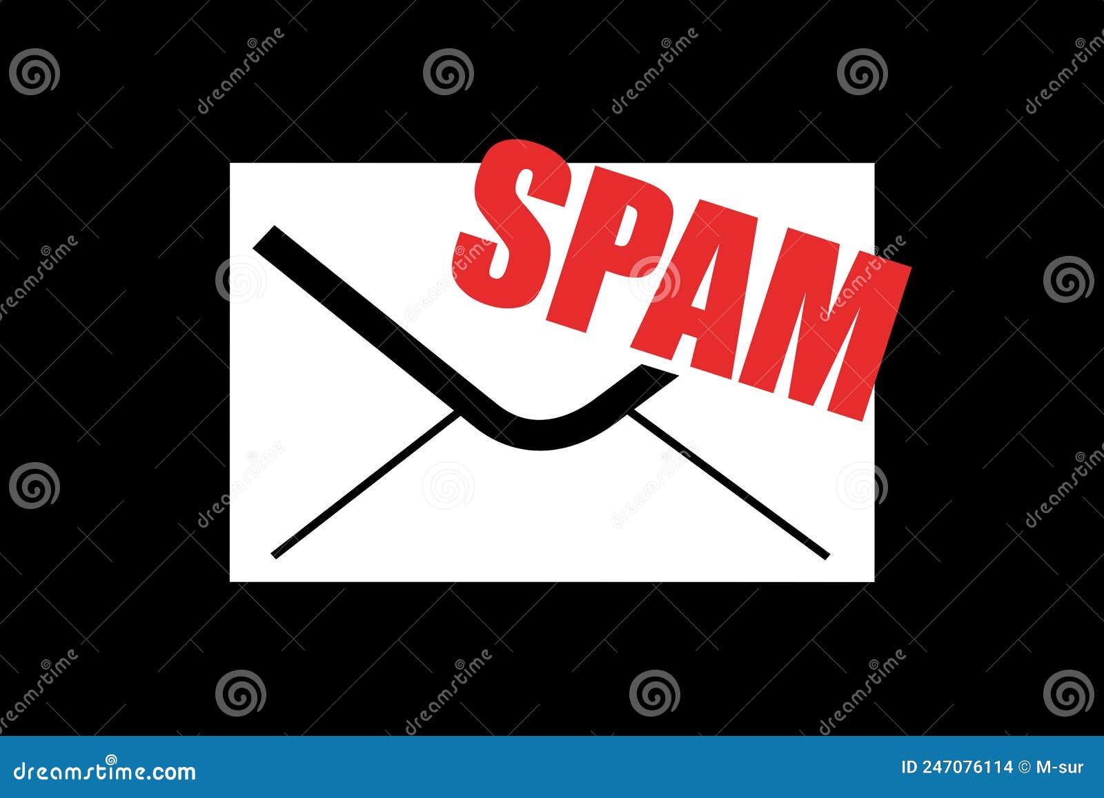spam filter - spam and unsolicited electronic message, mail, email and e-mail is detected and labeled as unrequested, unwanted