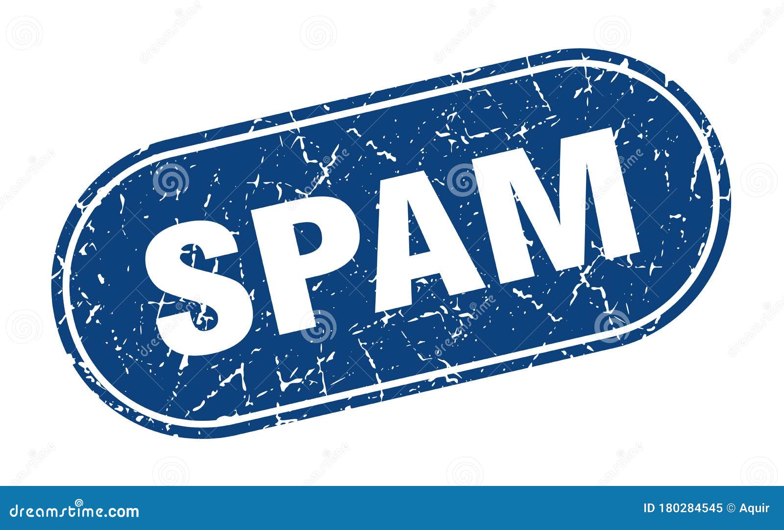 Do Not Spam Sign Cartoon Vector 83095893