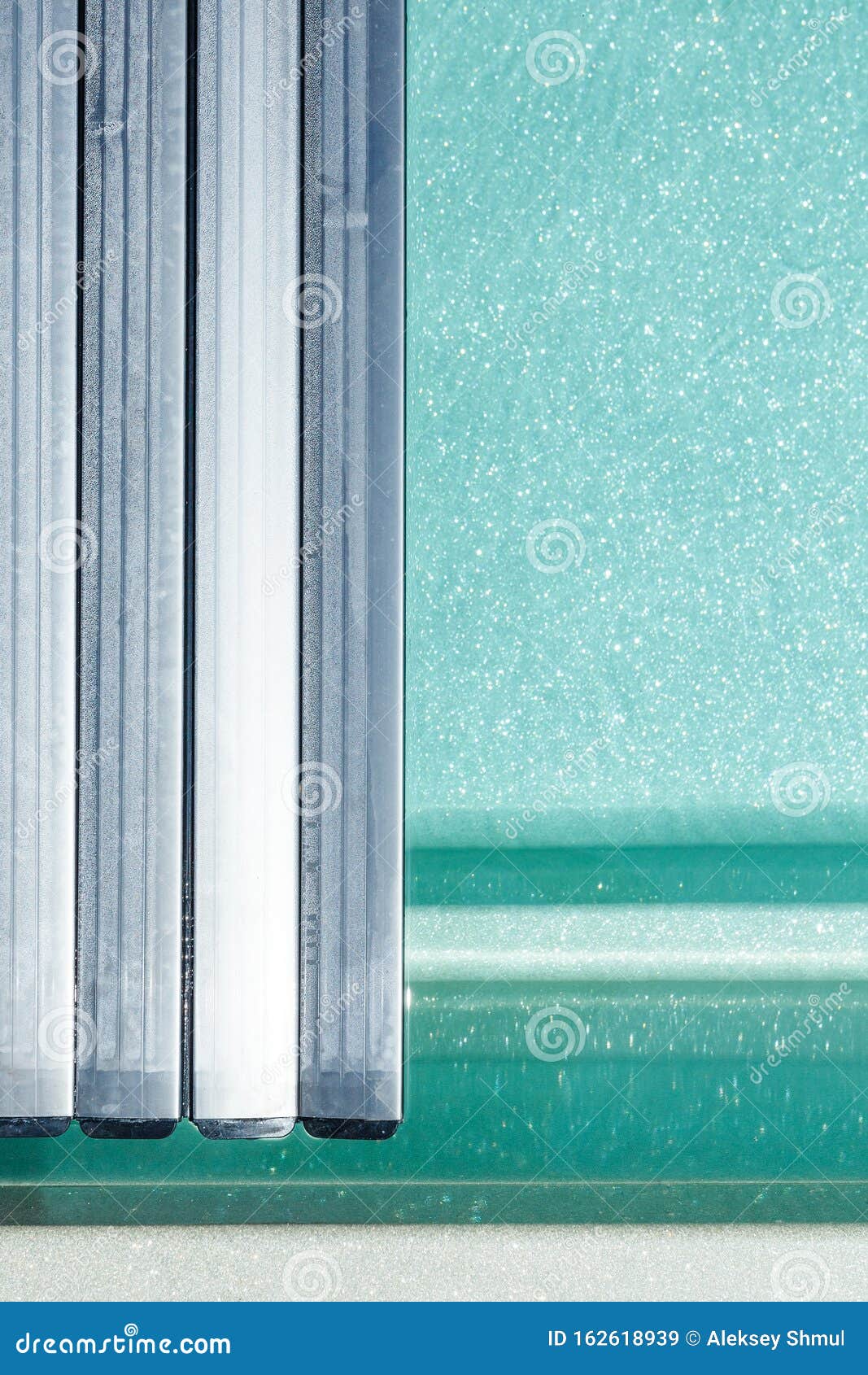 span for pool. rolling coating. pool protection. rollete. security. pure water. pool protection system