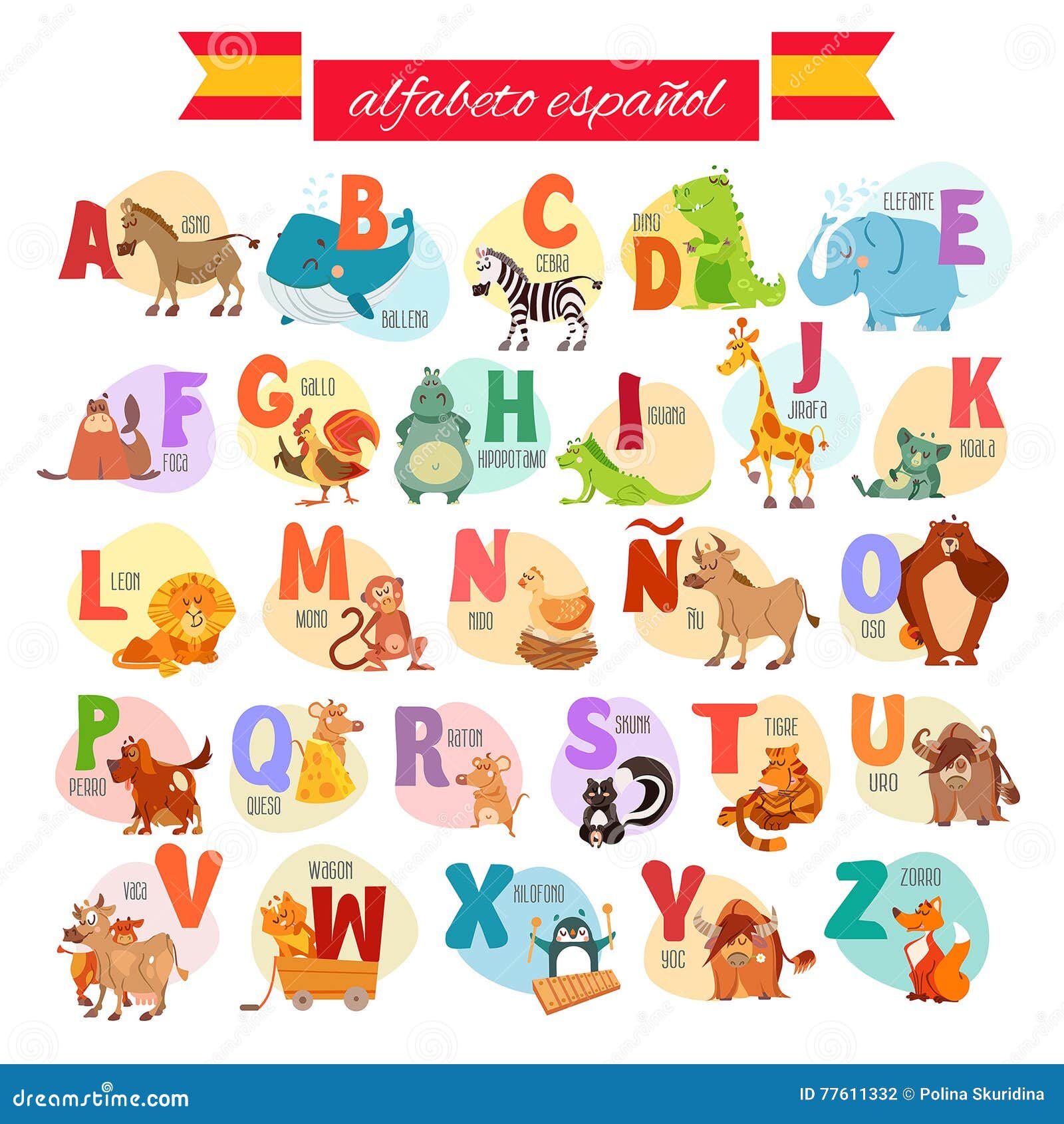 spanish abc for preschool education