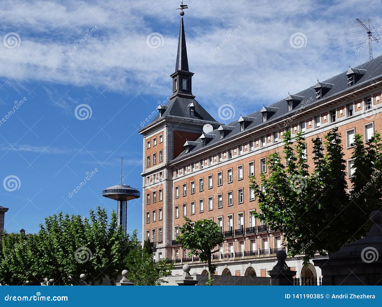 Spanish Air Force Headquarters in Madrid, Spain Stock Image Image of landmark, force 141190385