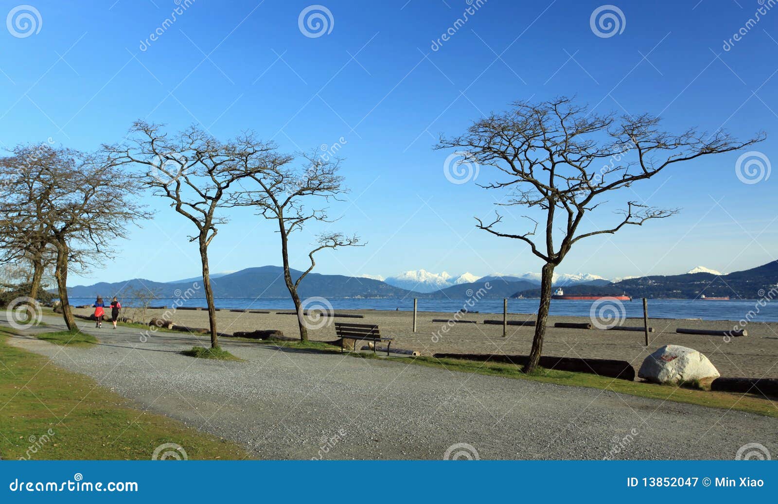 Spanish Bank Vancouver stock image. Image of sands, stone 13852047