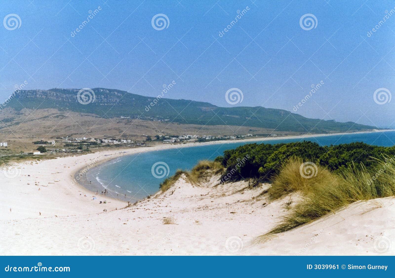 spanish beach sand dunes andalucia