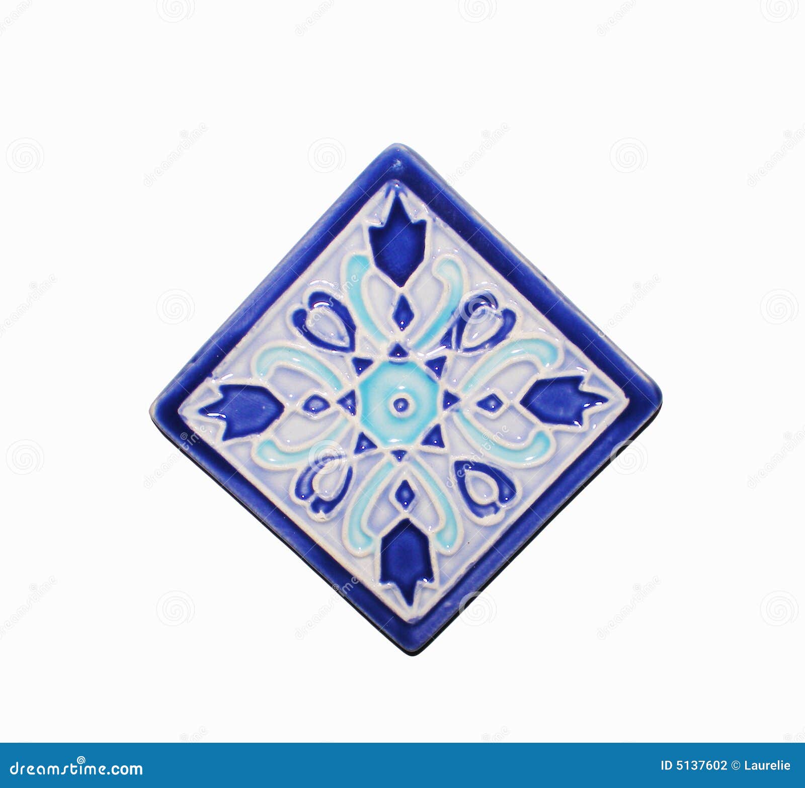 Spanish ceramic tile. stock photo. Image of printed, antique 5137602