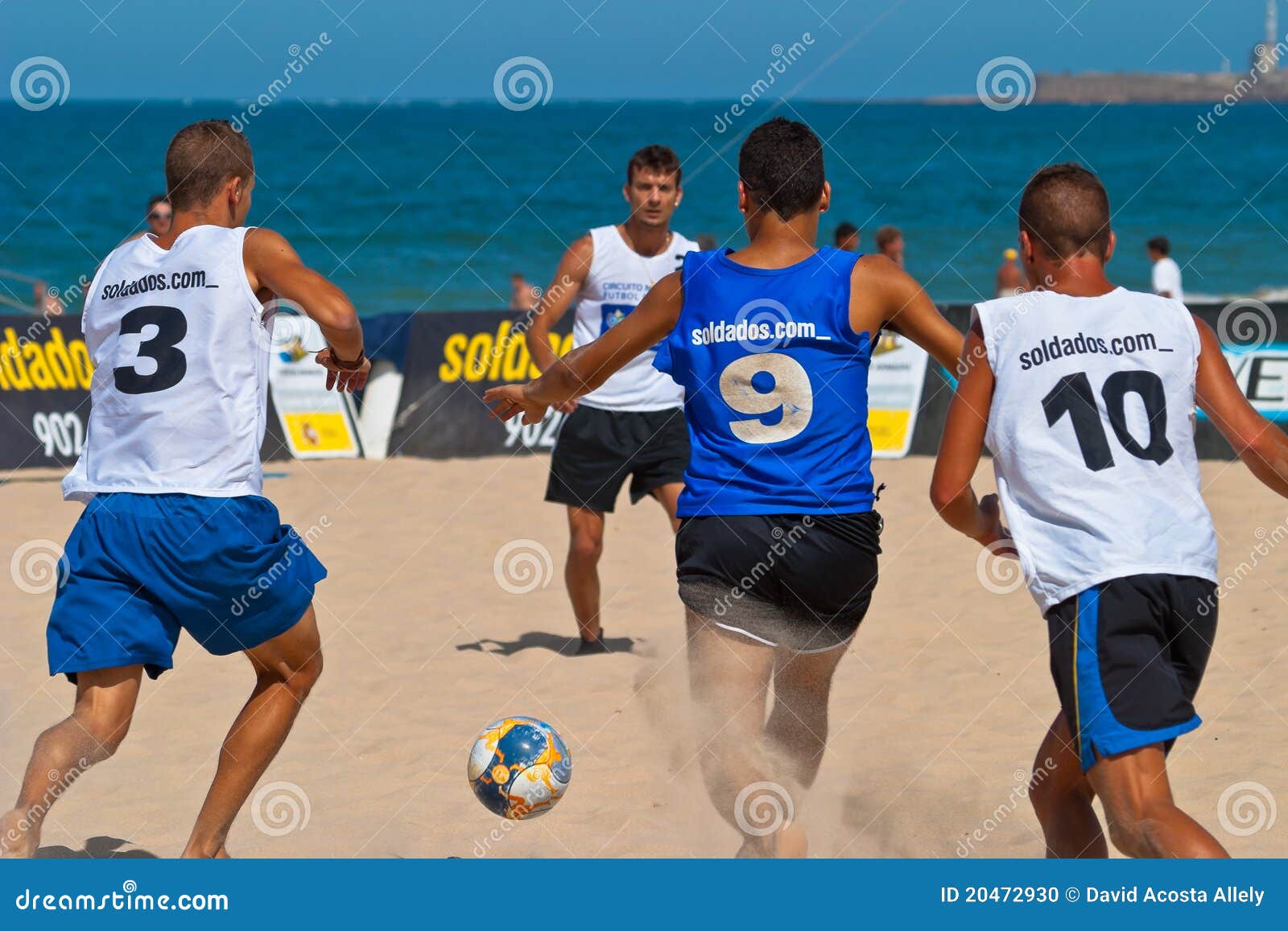 Spanish Championship Of Beach Soccer , 2006 Editorial Image - Image of ...