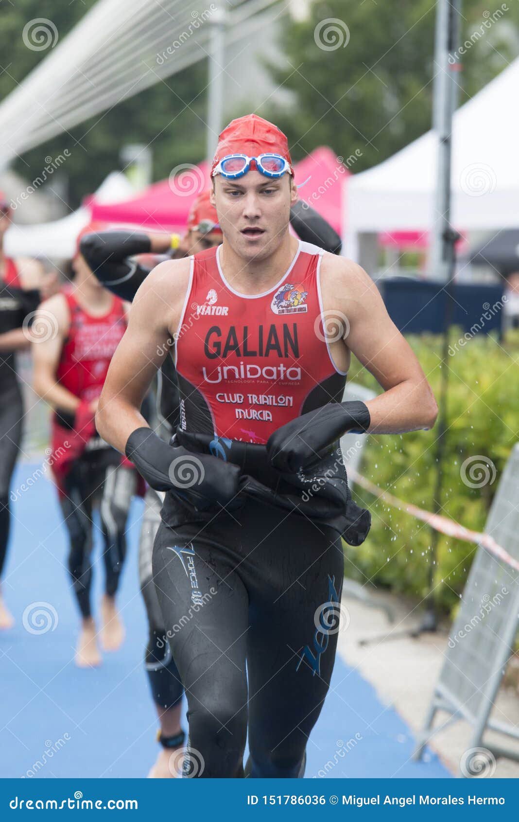 Spanish Championship of Triathlon by Clubs Editorial Photo Image of