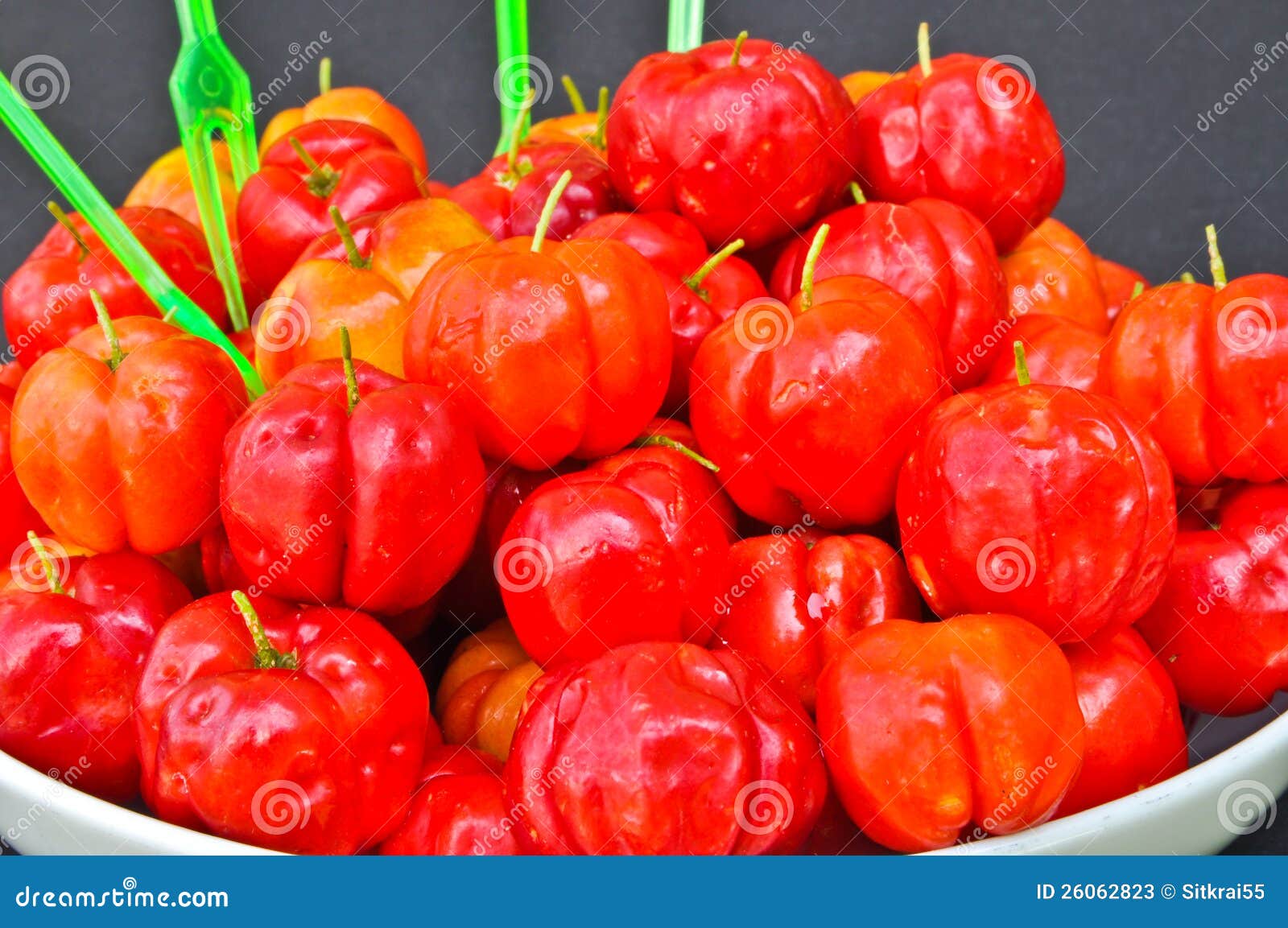 The Spanish cherry ripe stock image. Image of shiny, wild ...