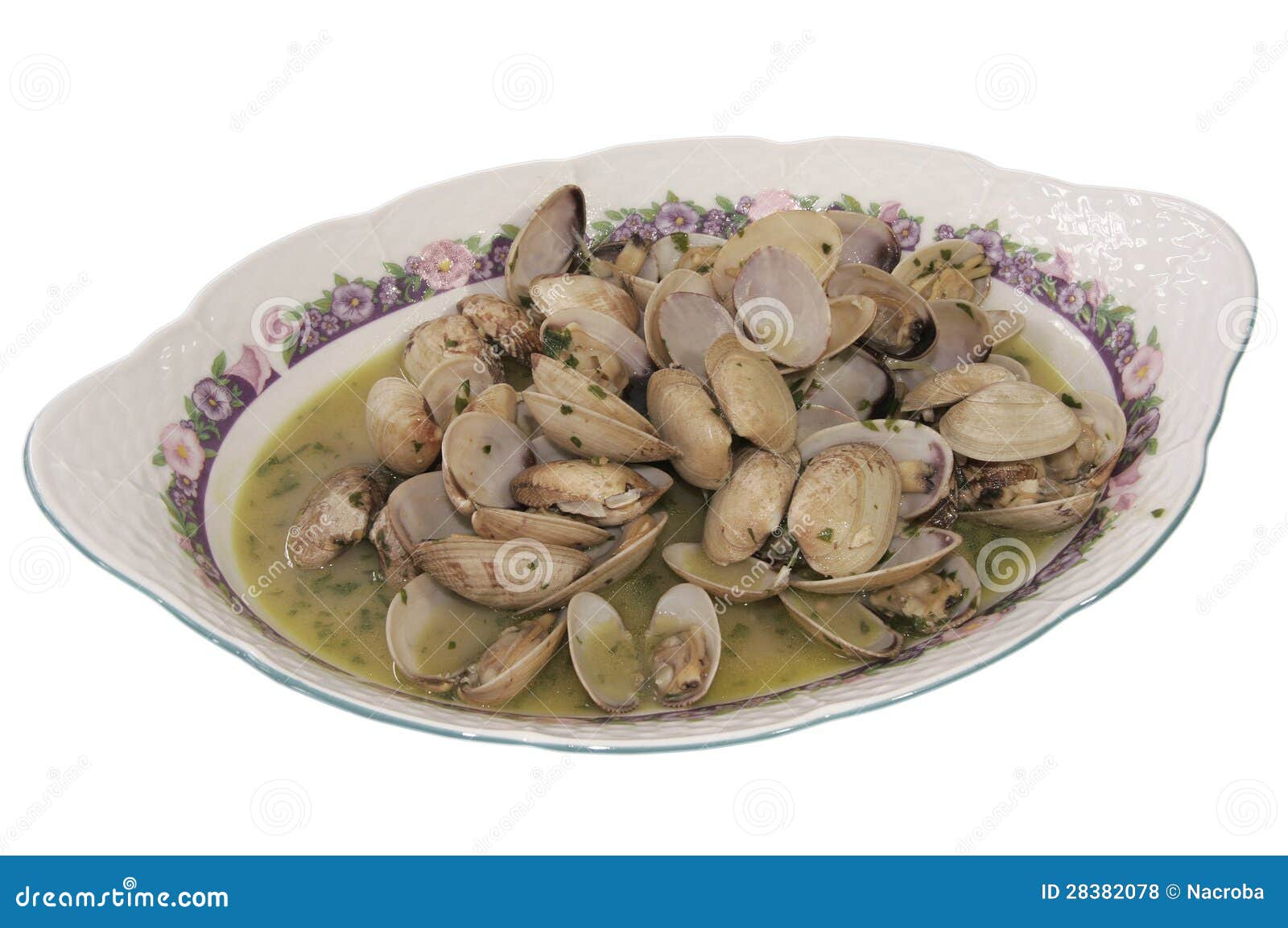 Spanish Clams stock photo. Image of food, cuisine, fresh 28382078