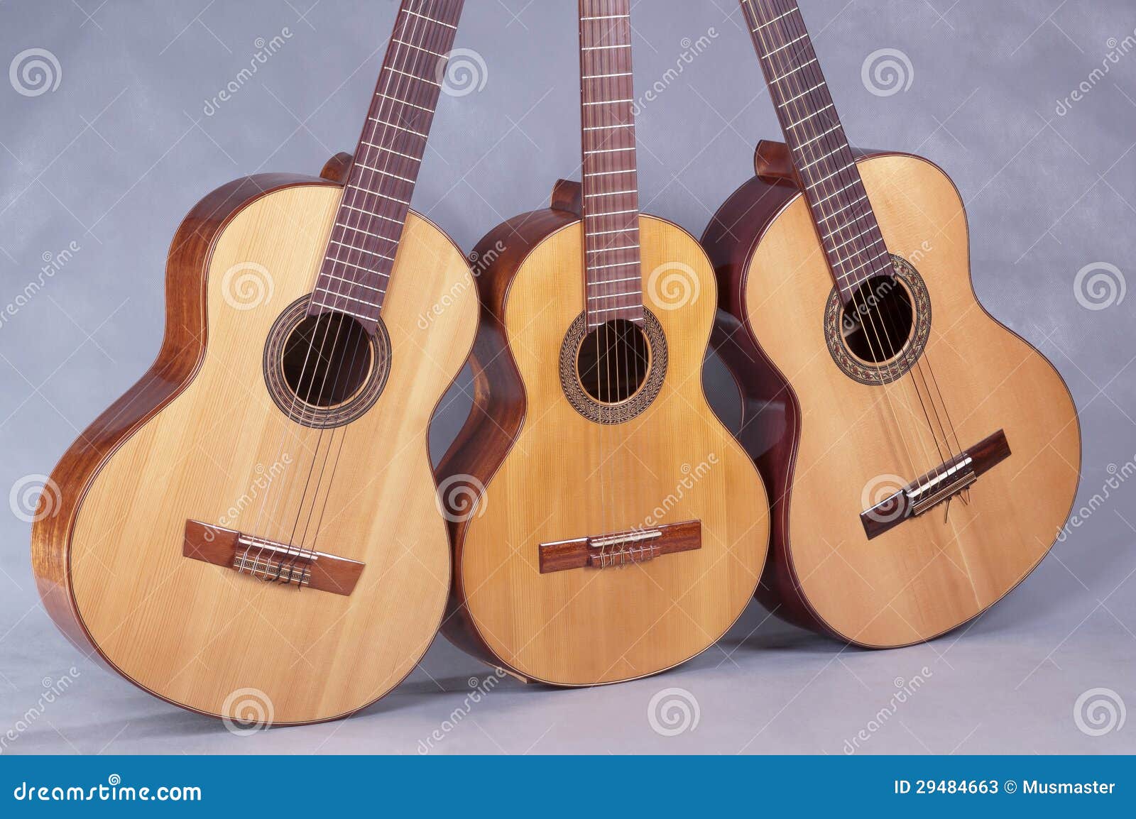 Spanish classical guitar stock image. Image of country 29484663