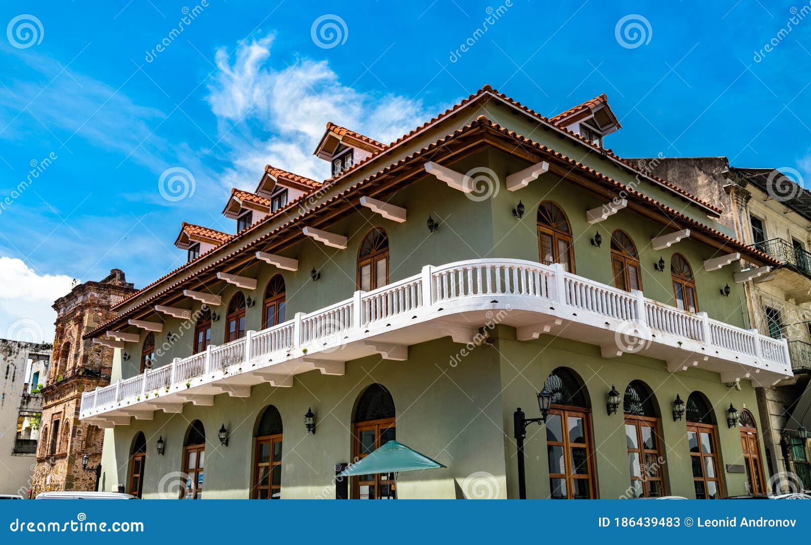 spanish colonial house in casco viejo, panama city