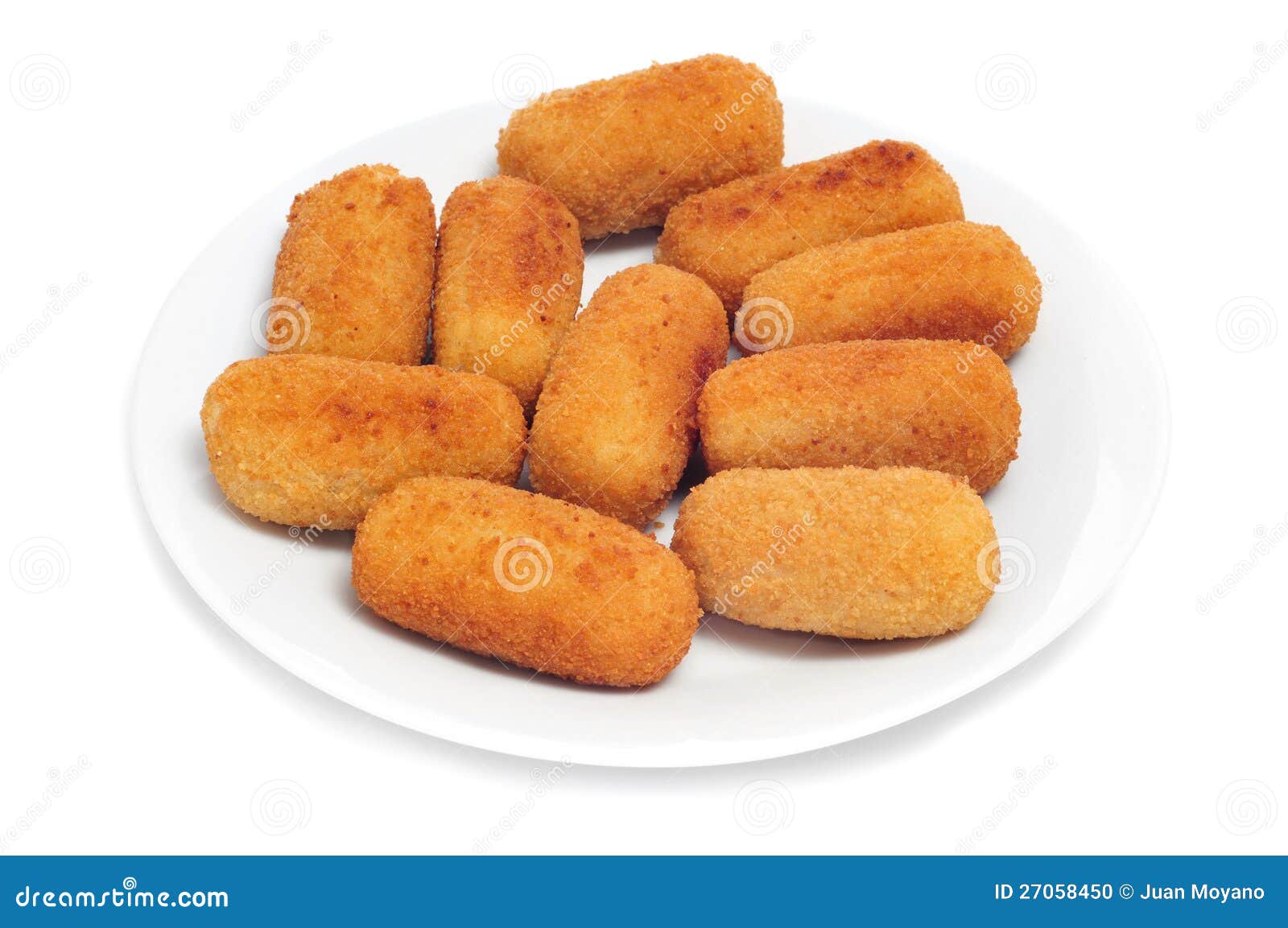 Spanish croquettes stock photo. Image of gastronomy, food 27058450