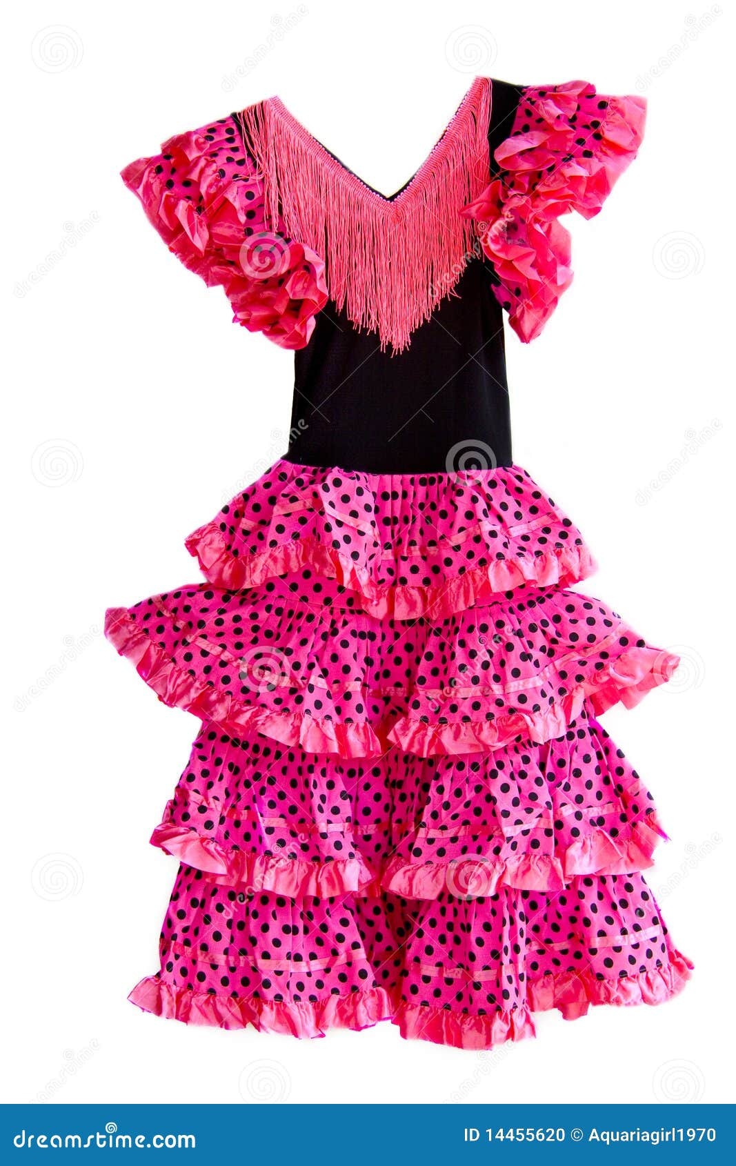 Spanish dress stock photo. Image of andaluz, gypsy, andalusian 14455620