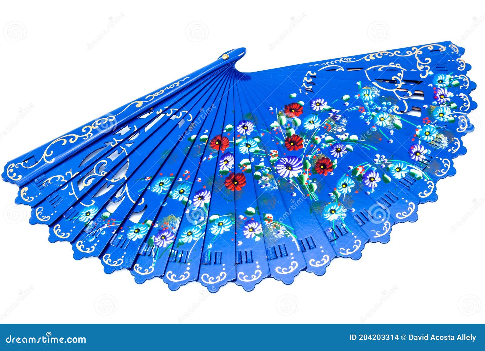 Spanish fan stock photo. Image of vibrant, culture, colorful 204203314