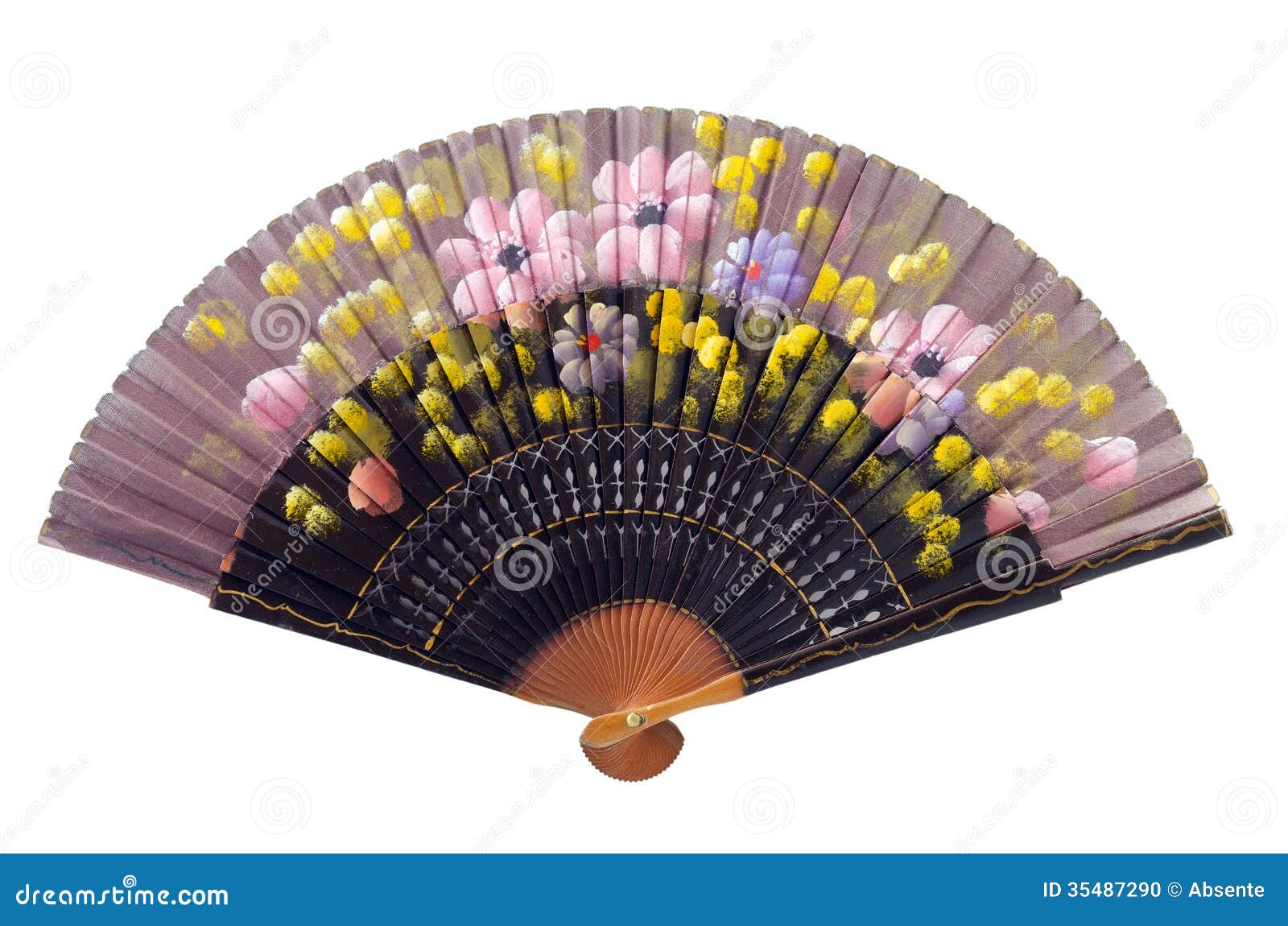 Spanish fan stock photo. Image of accessory, culture 35487290
