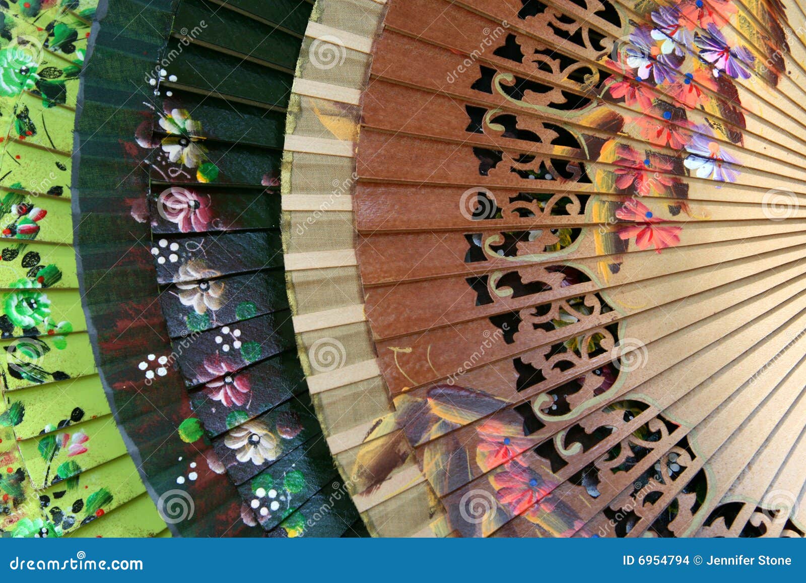 Spanish Fans stock photo. Image of hand, curves, cloth 6954794