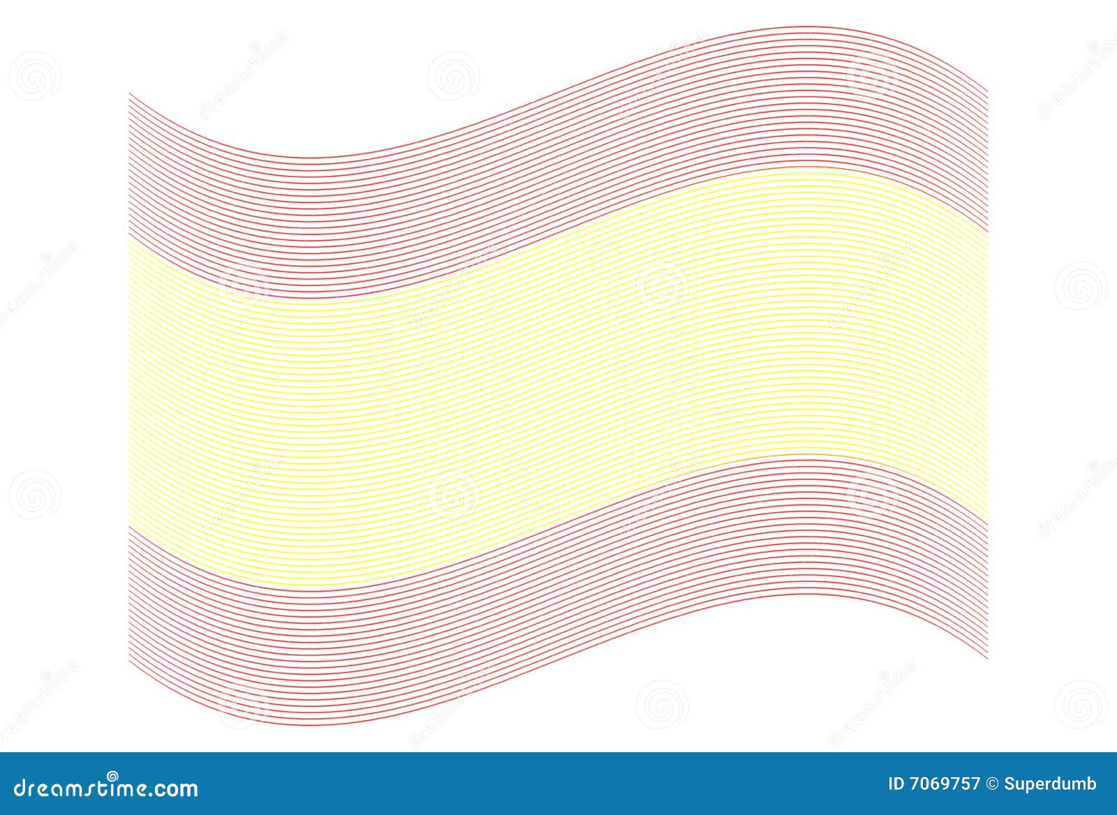 Spanish Flag stock illustration. Illustration of abstract ...