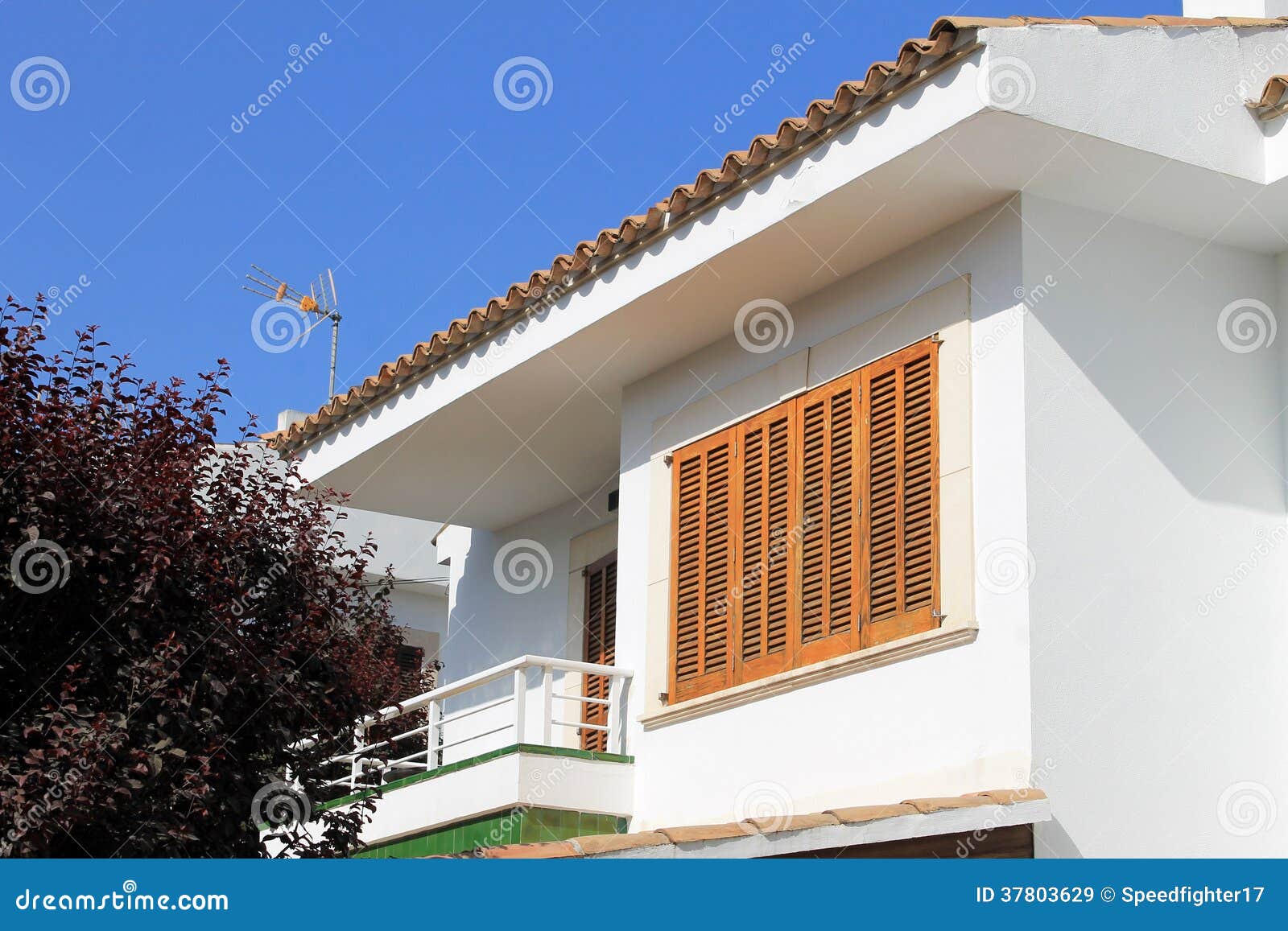 Spanish holiday apartment stock image. Image of apartment 37803629