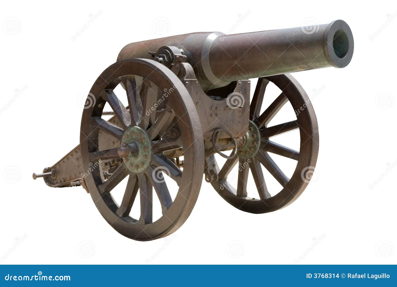 Spanish howitzer cannon stock photo. Image of antique 3768314
