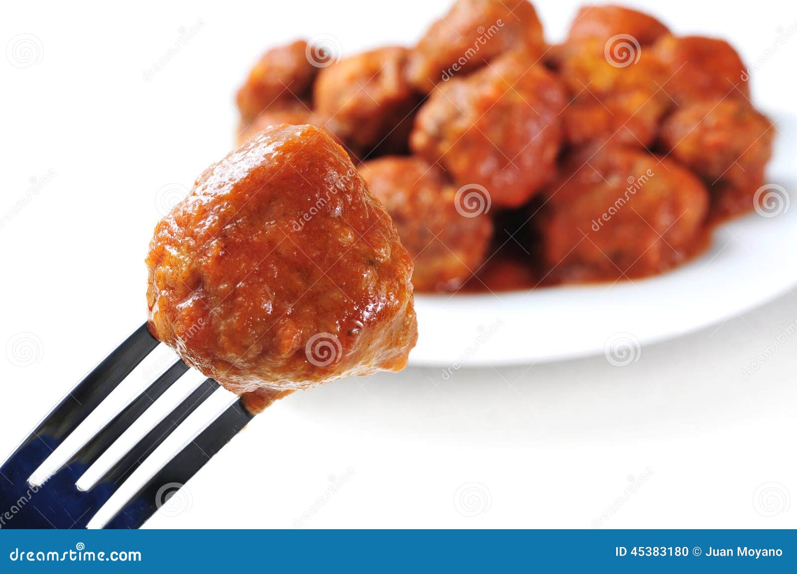 Spanish meatballs stew stock photo. Image of albondigas 45383180