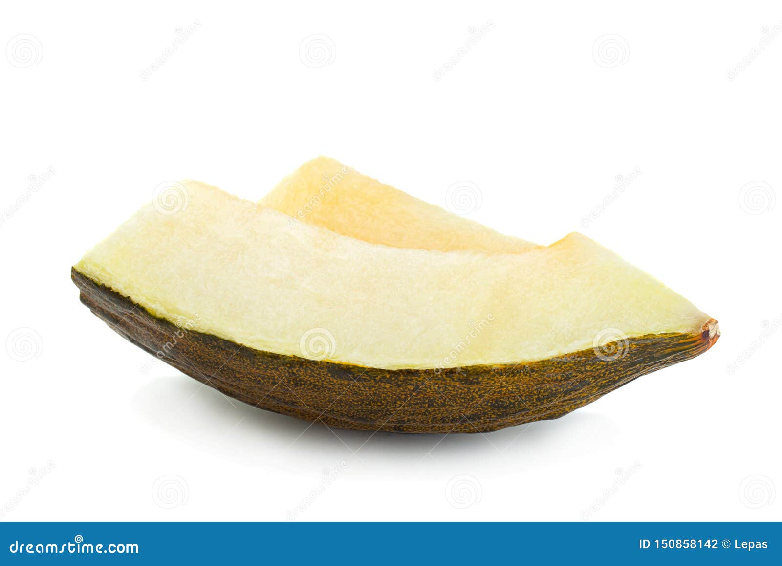 Spanish melon part stock photo. Image of exotic, closeup 150858142
