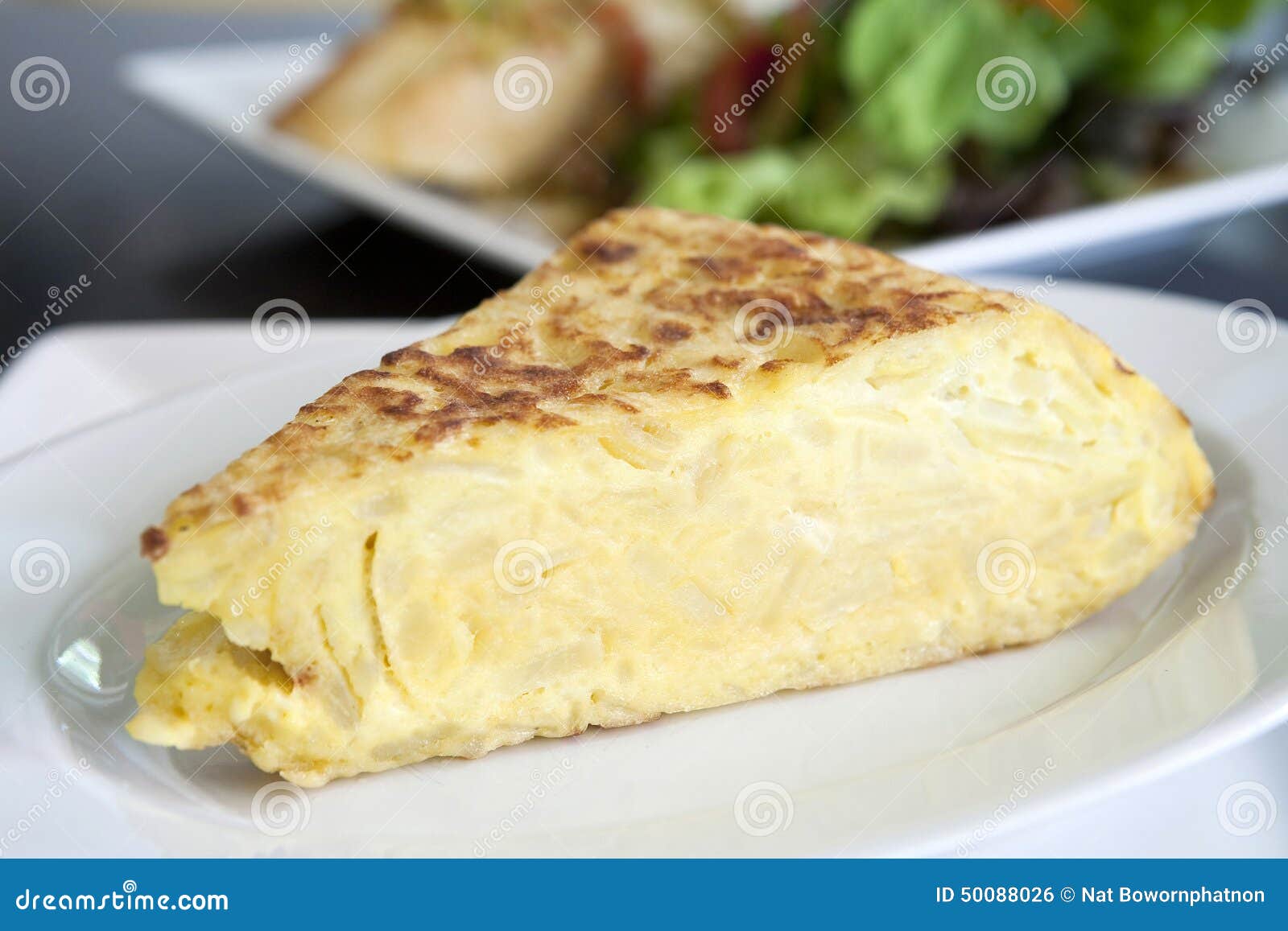 Spanish omelet stock photo. Image of lunch, breakfast 50088026