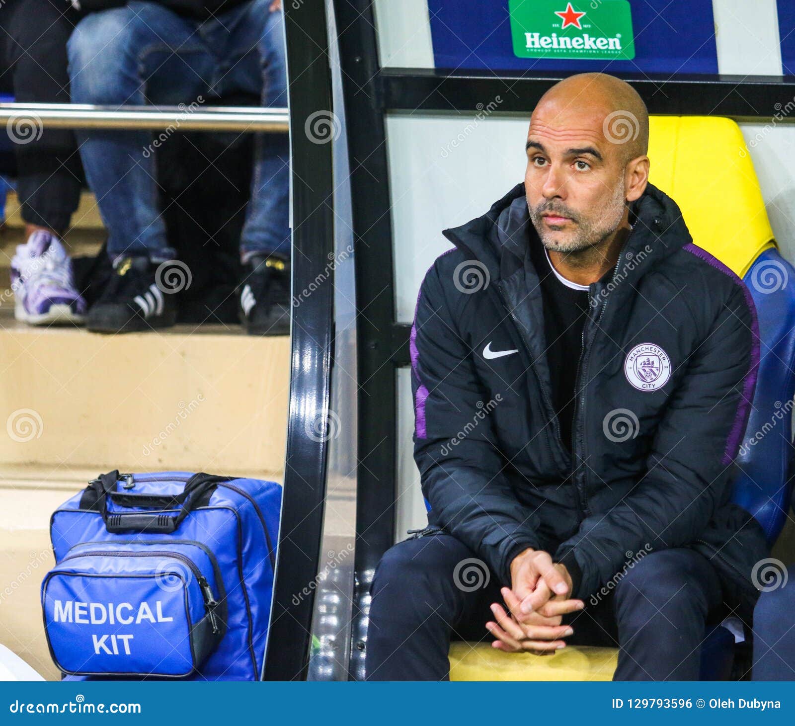 Spanish Professional Football Coach Pep Guardiola Editorial Photo