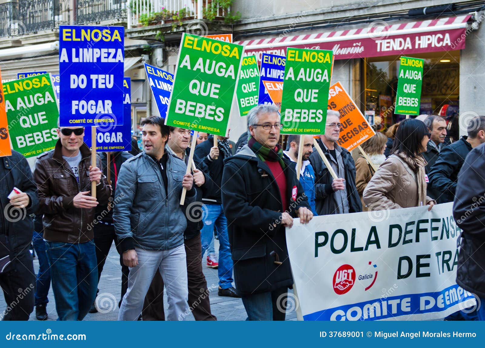 Spanish protest editorial photo. Image of protests, spain - 37689001