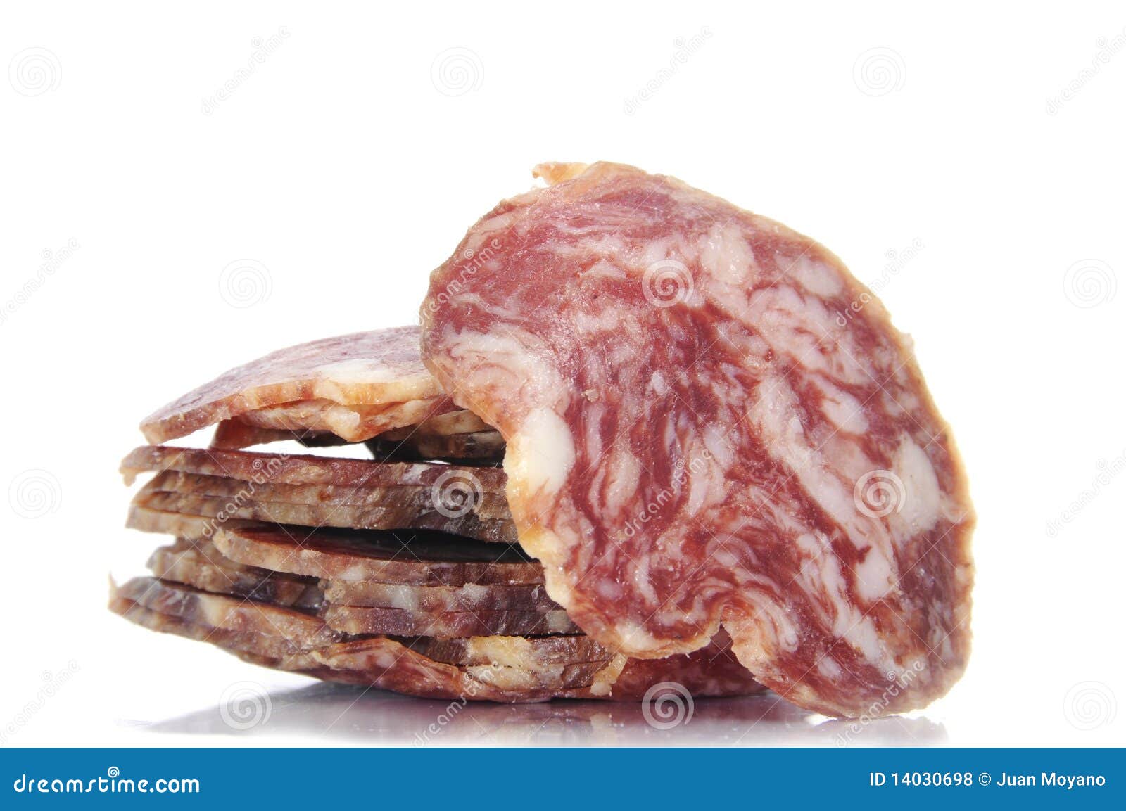 Spanish salami stock photo. Image of belly, spain, longaniza 14030698