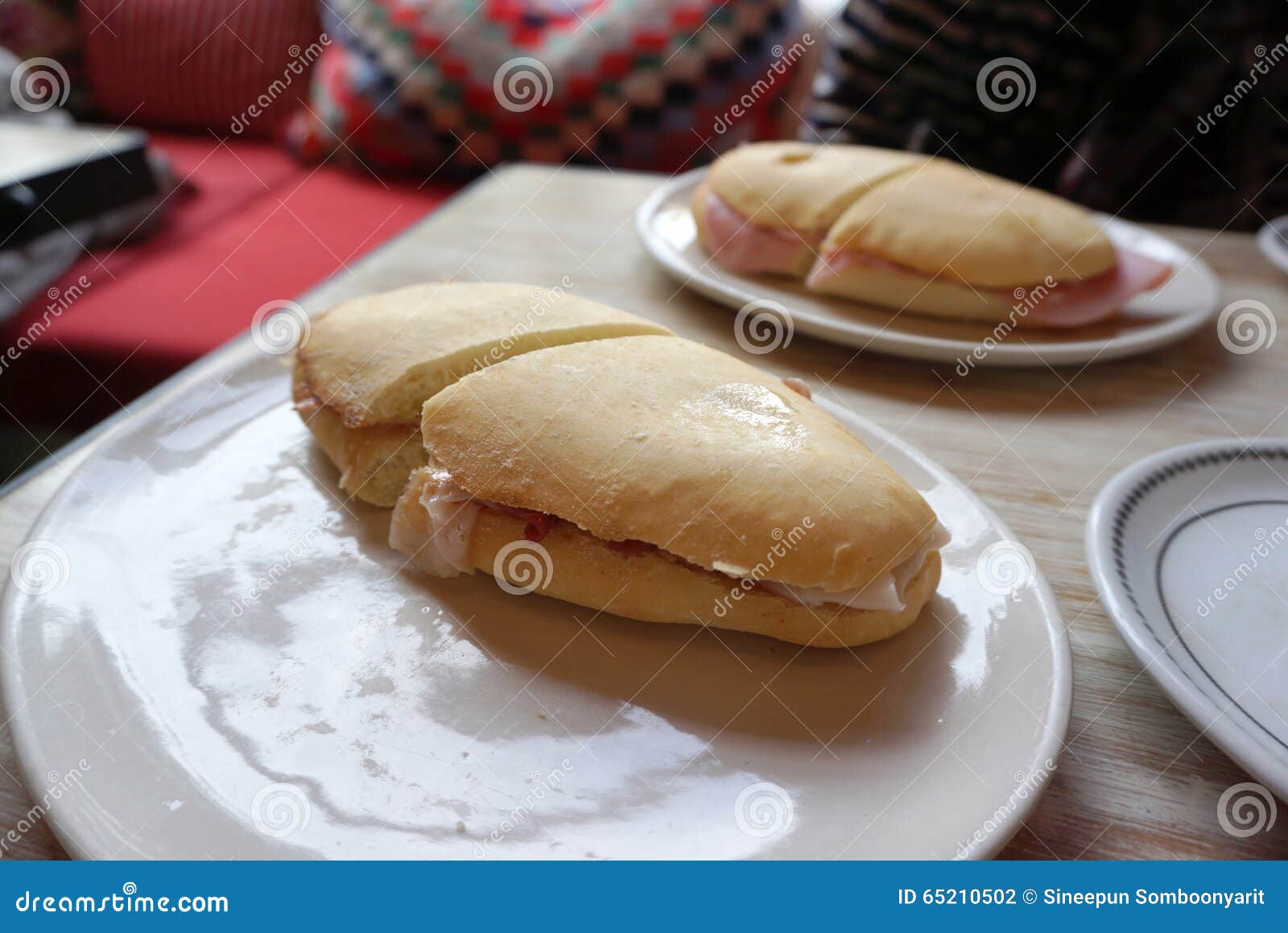 Spanish sandwich stock photo. Image of breakfast, cuisine 65210502