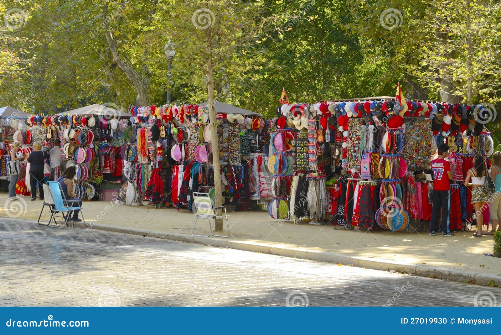 Spanish souvenirs editorial image. Image of colorful 27019930